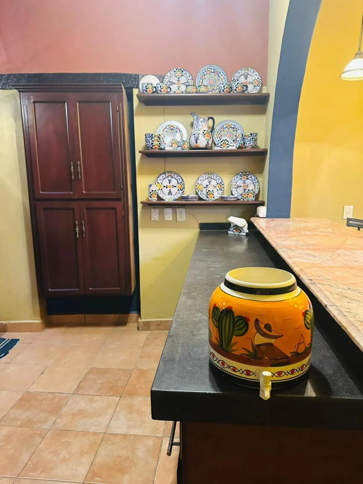 Kitchen or kitchenette in Casa de Leyendas