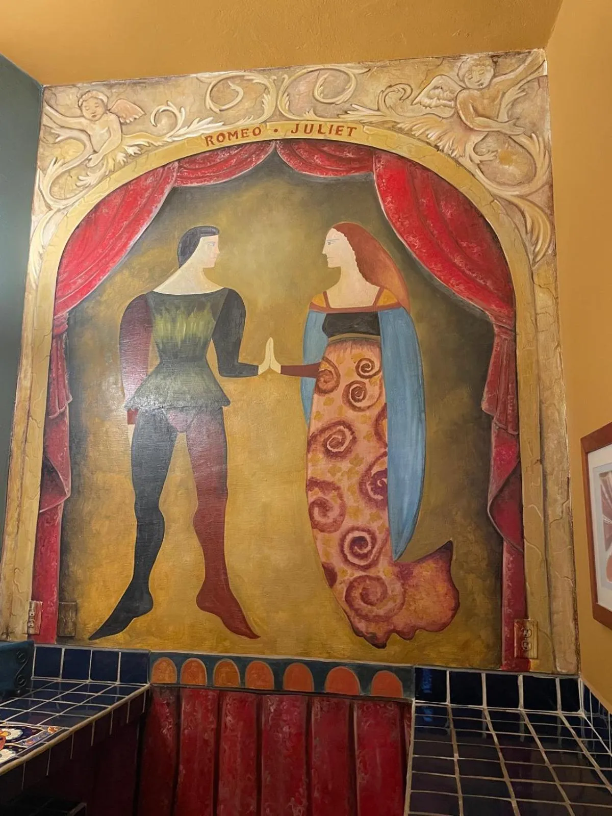 Decorative detail in Casa de Leyendas