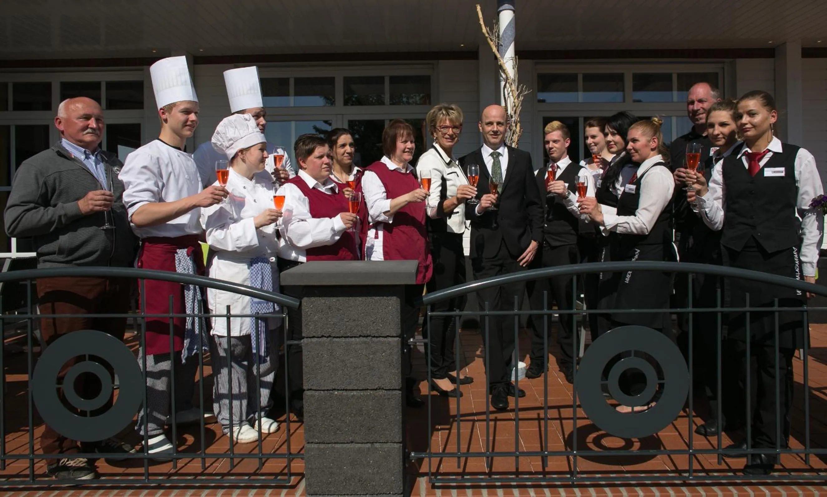 People in Hotel-Restaurant Ammertmann