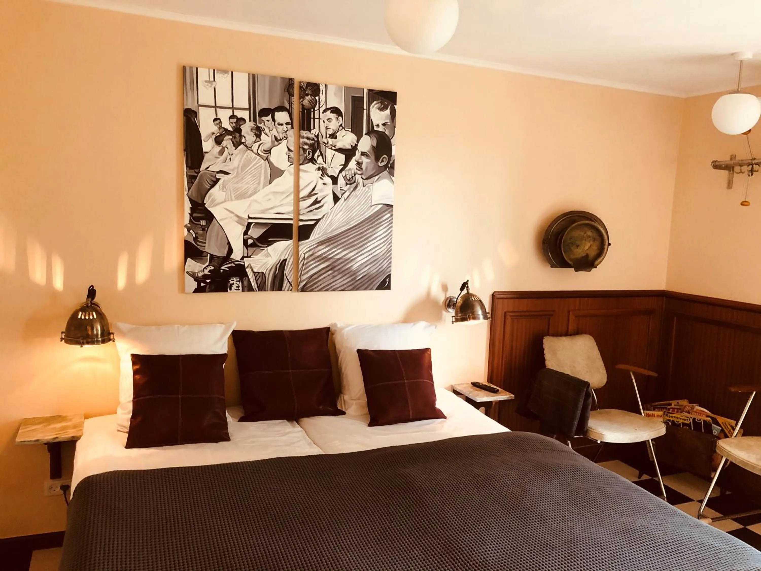 Bedroom, Bed in Rørvig Centret