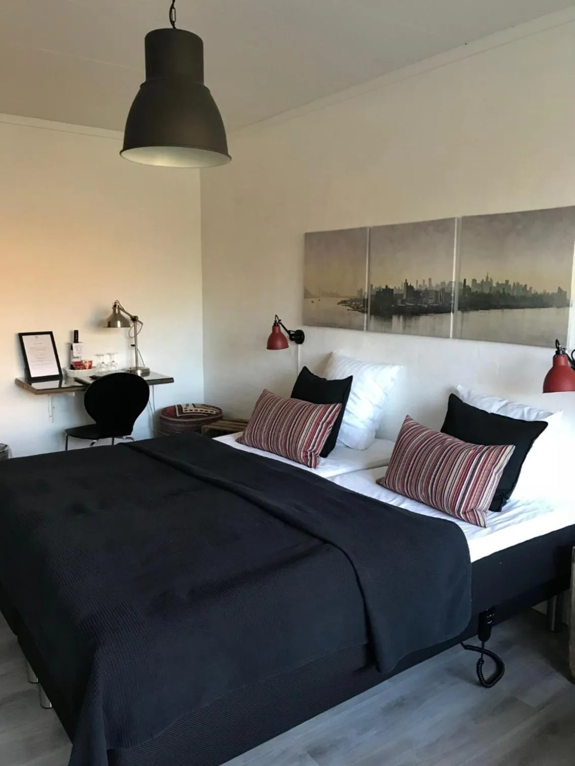 Bedroom, Bed in Rørvig Centret