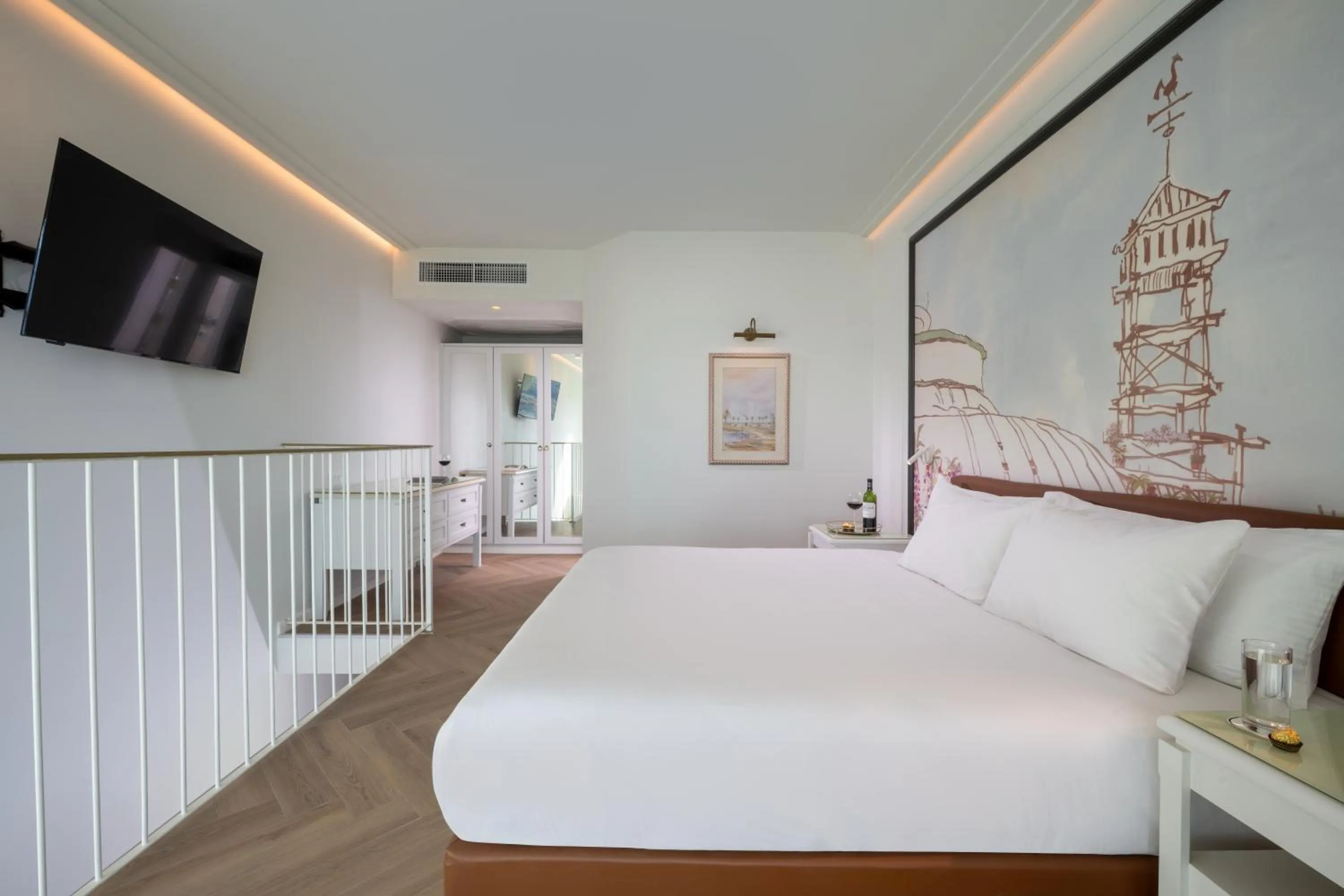 Bedroom, Bed in Herods Boutique Eilat a Premium collection by Fattal Hotels