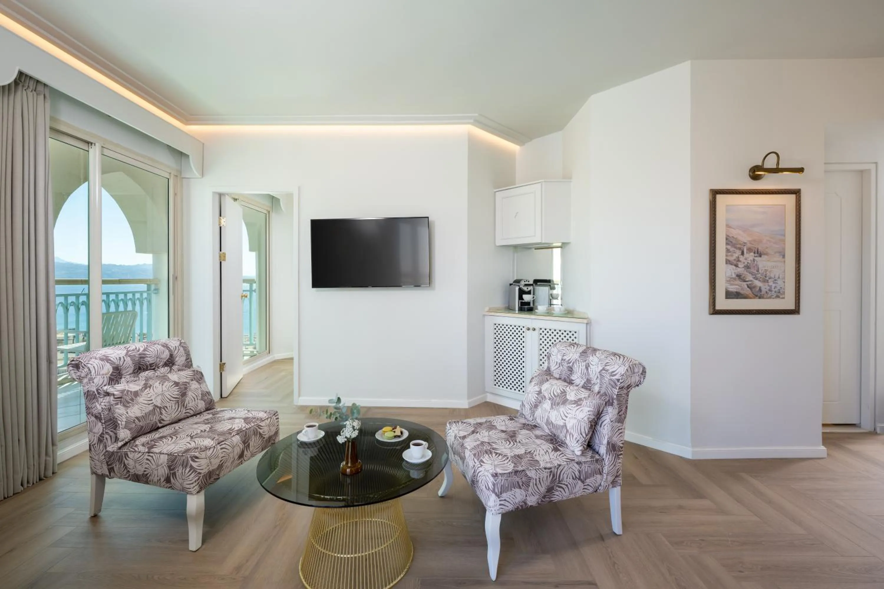 Seating area in Herods Boutique Eilat a Premium collection by Fattal Hotels