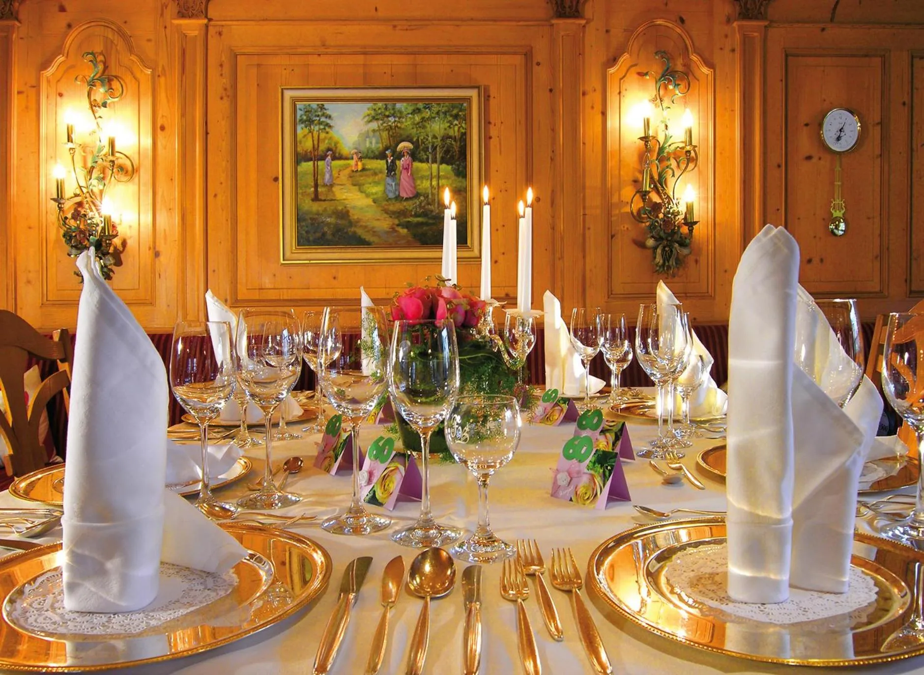 Restaurant/places to eat in Hotel Rebstock Durbach