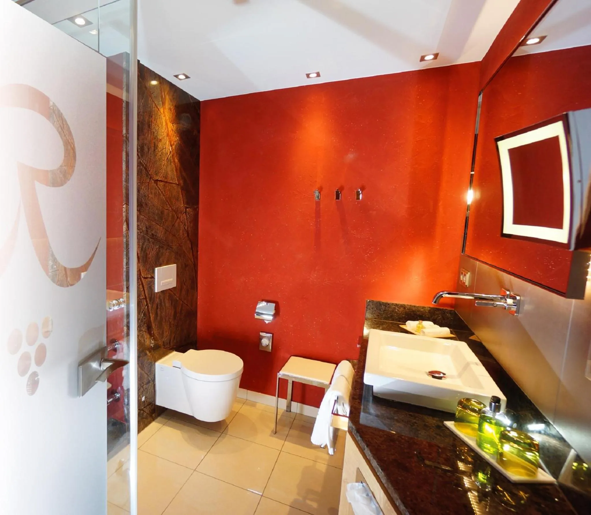 Bathroom in Hotel Rebstock Durbach