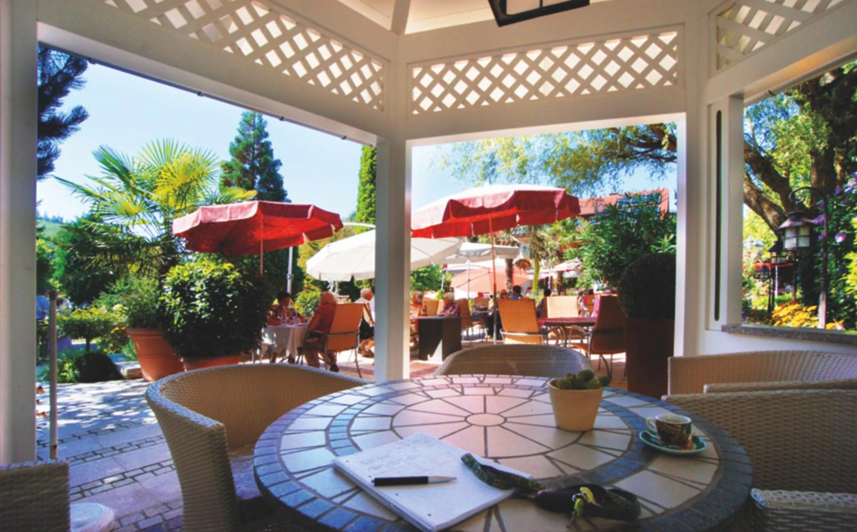 Restaurant/places to eat in Hotel Rebstock Durbach