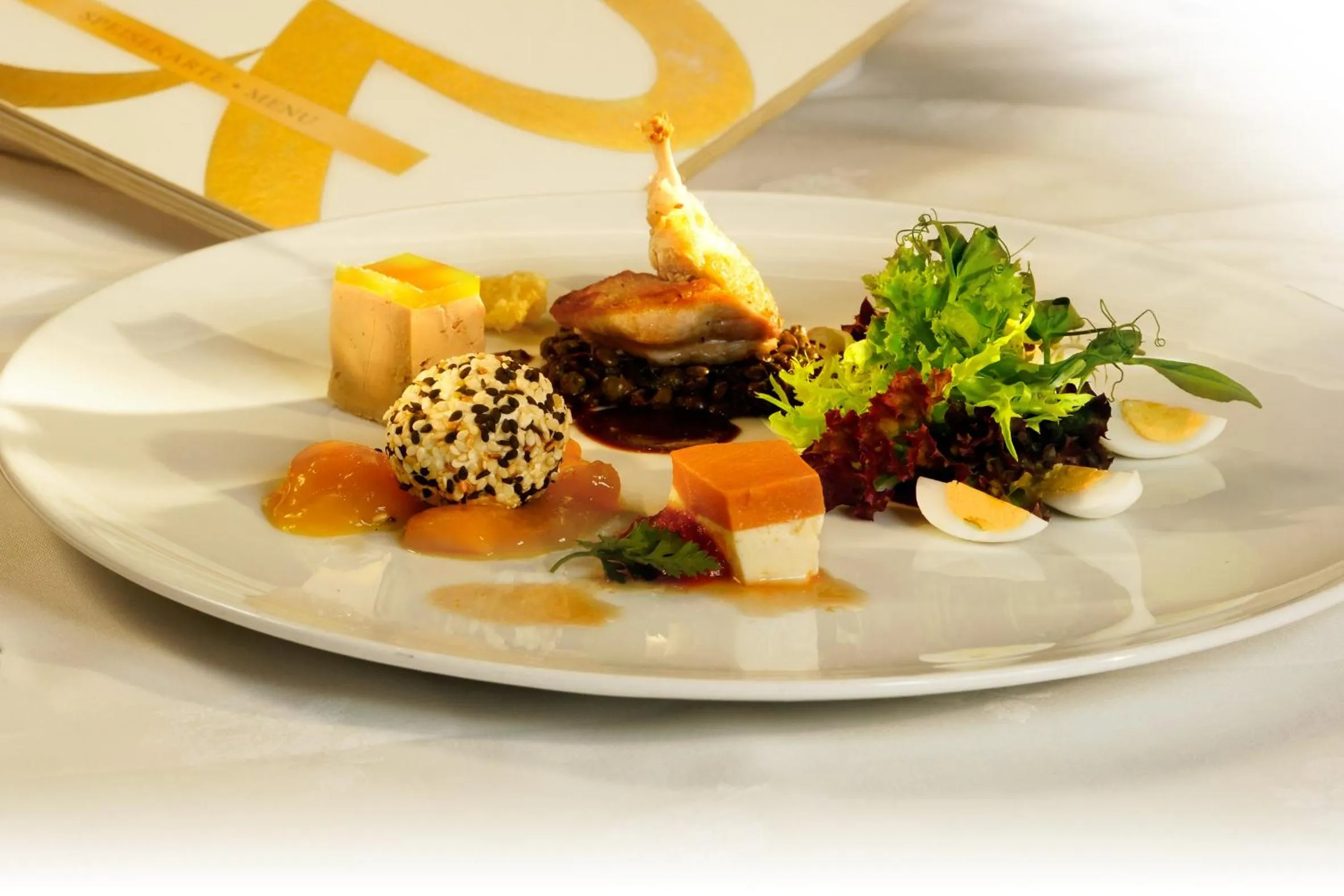 Restaurant/places to eat in Hotel Rebstock Durbach