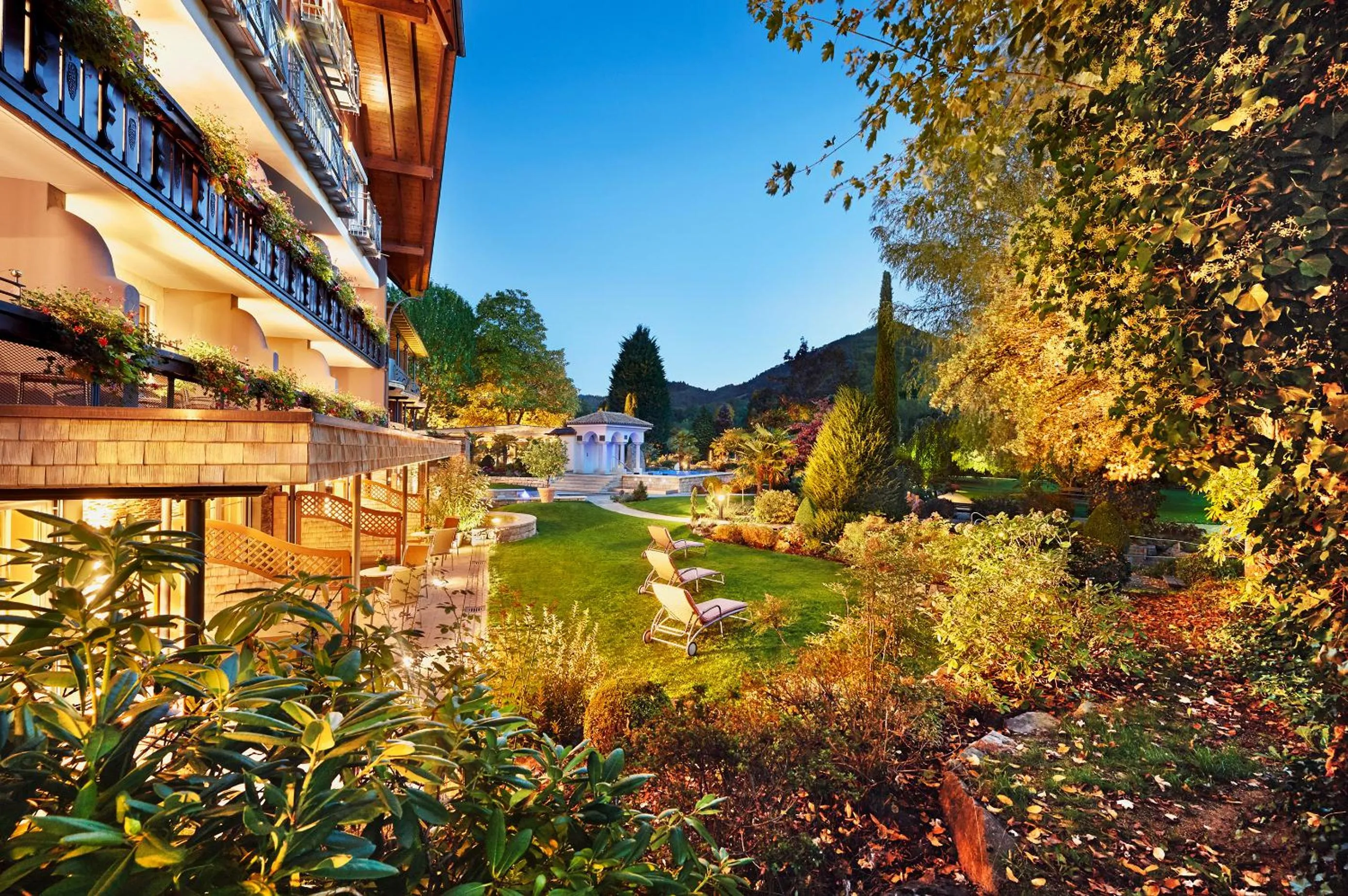 Garden in Hotel Rebstock Durbach