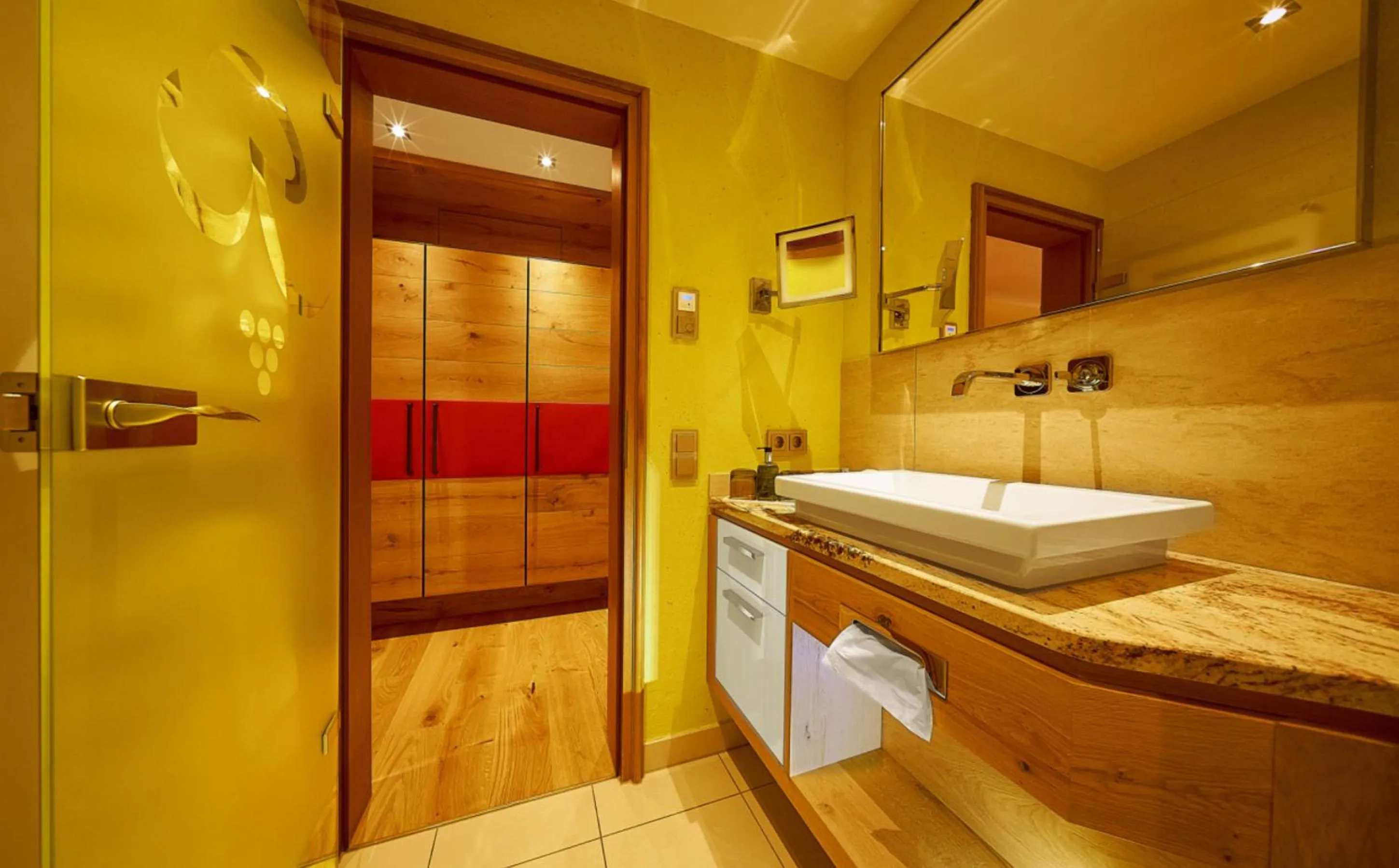 Bathroom in Hotel Rebstock Durbach