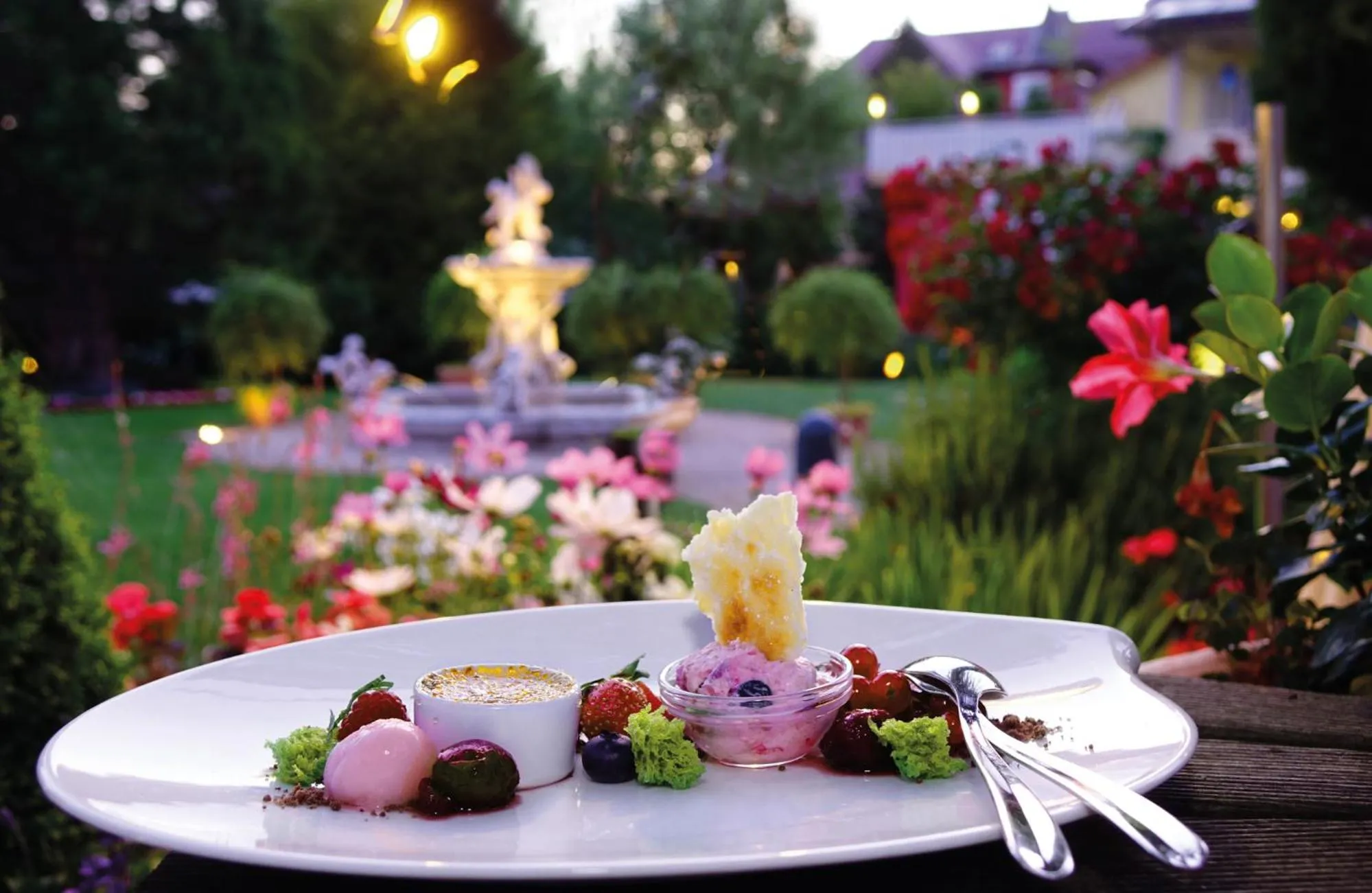 Food close-up in Hotel Rebstock Durbach