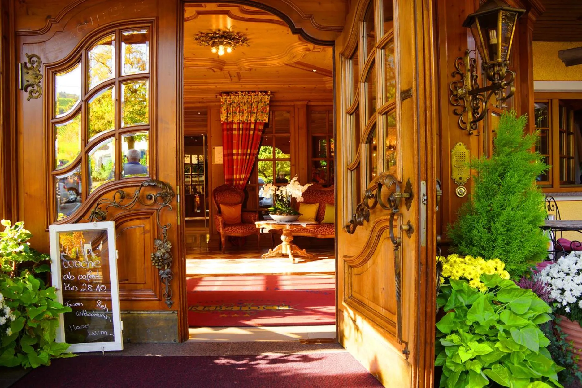 Facade/entrance in Hotel Rebstock Durbach