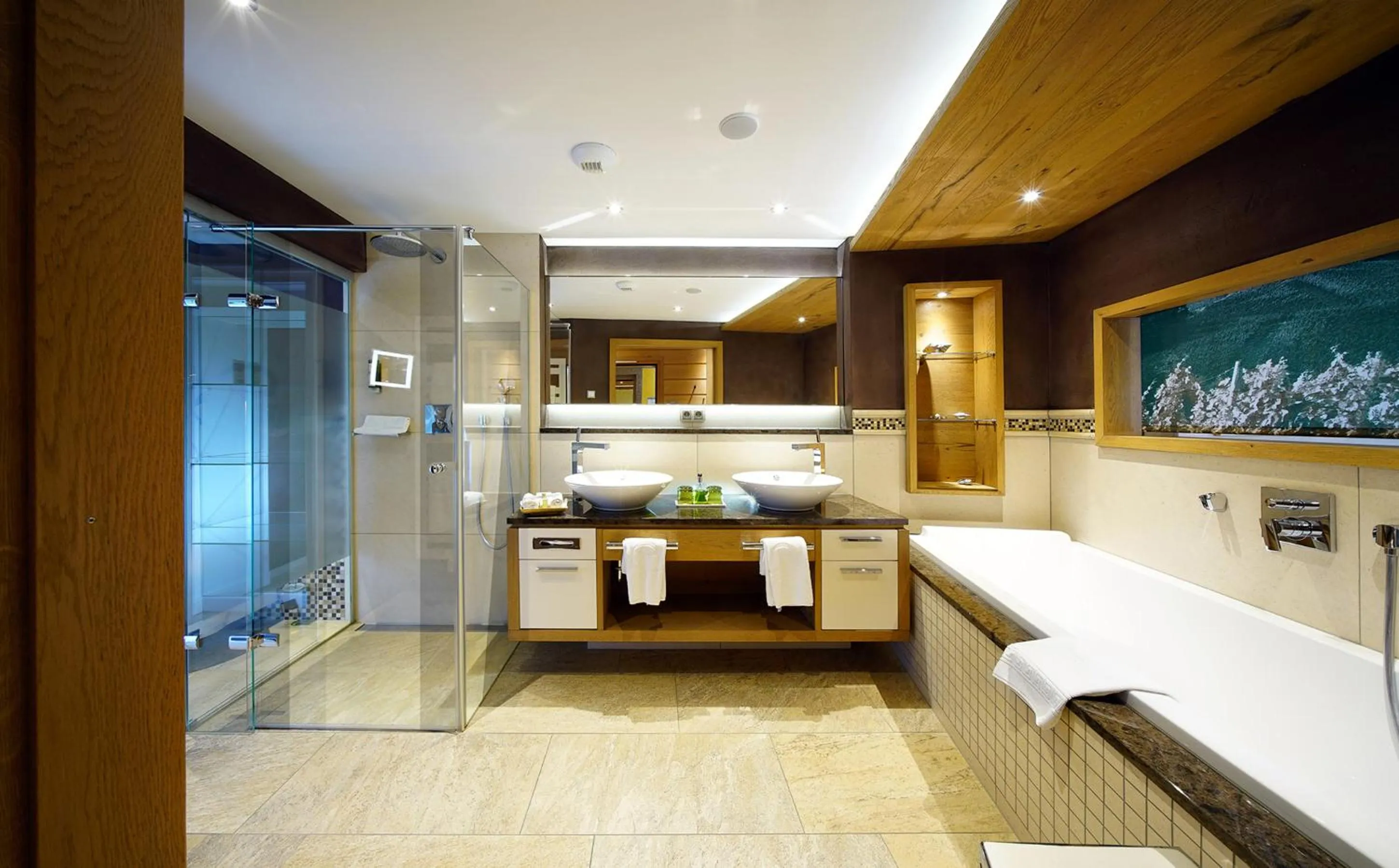 Bathroom in Hotel Rebstock Durbach