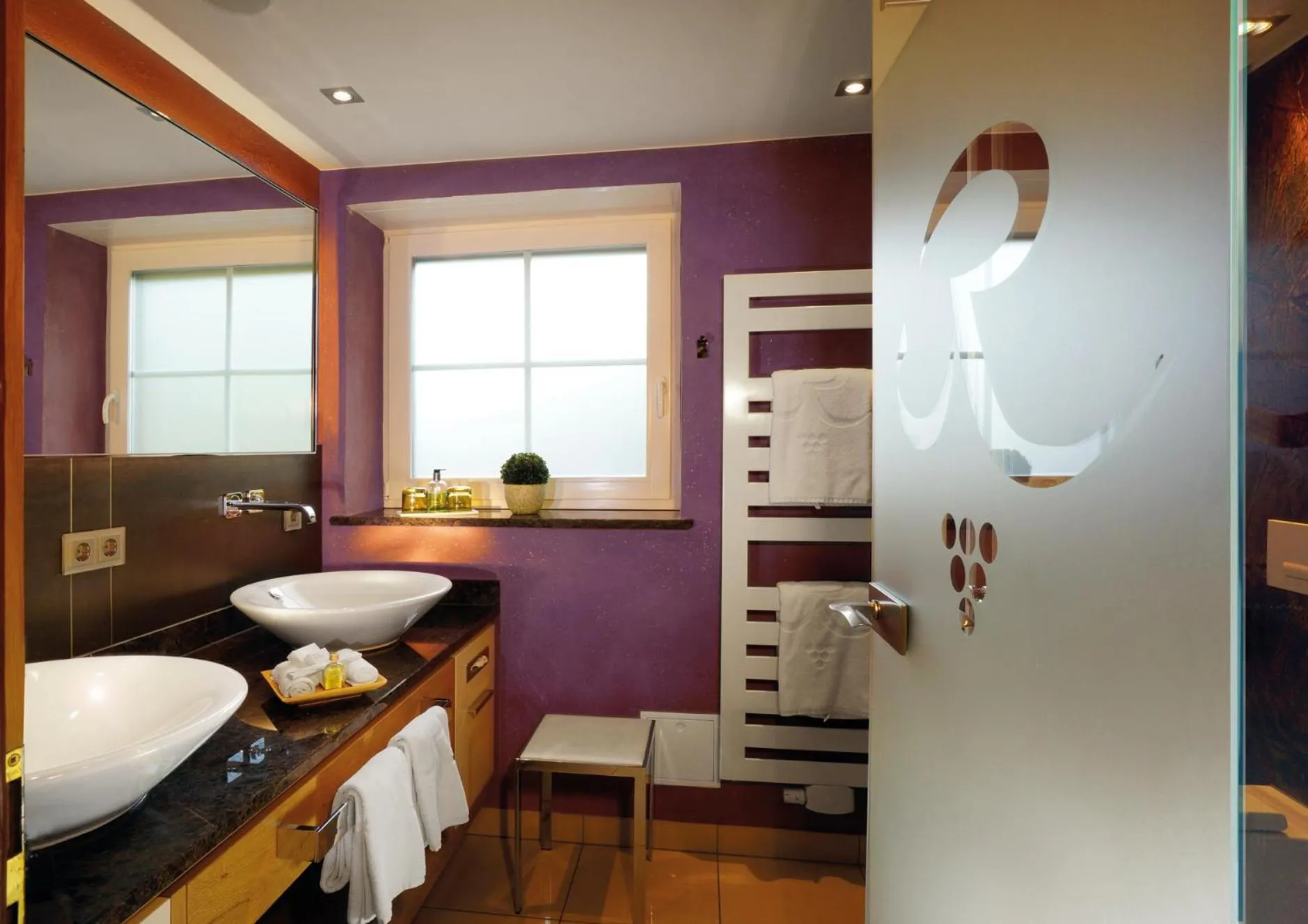 Bathroom in Hotel Rebstock Durbach