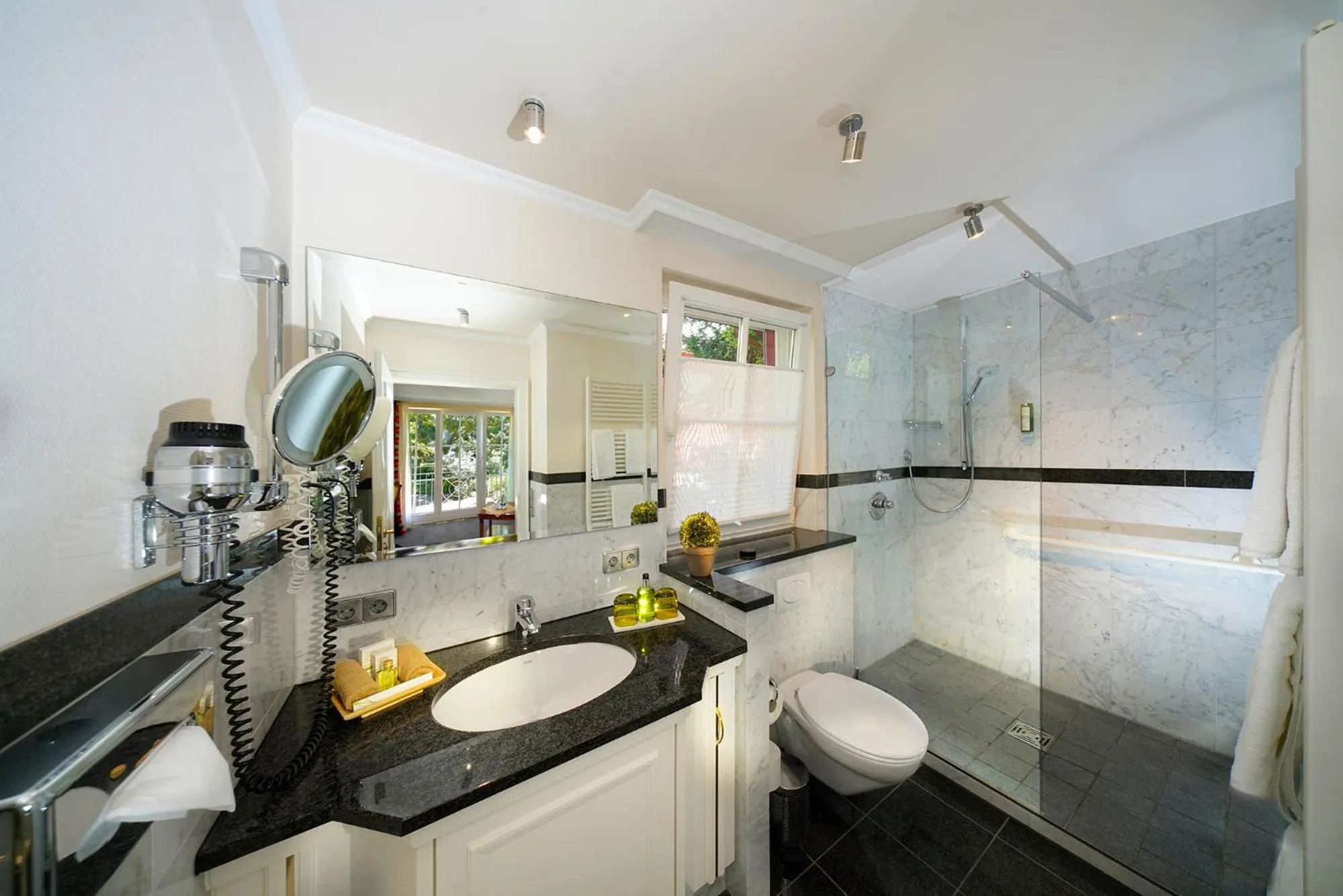 Bathroom in Hotel Rebstock Durbach