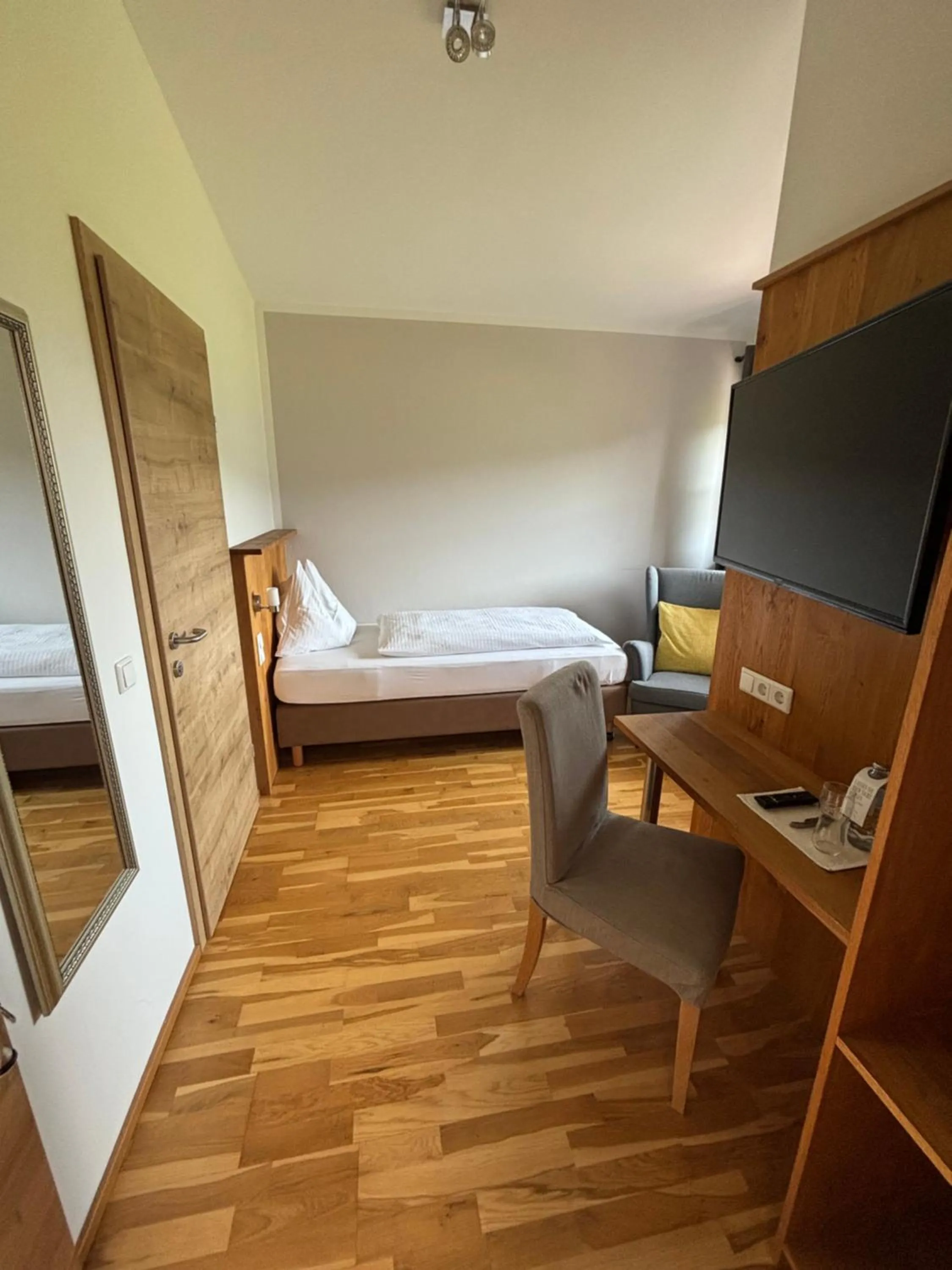 Bed in Hotel Fischachstubn