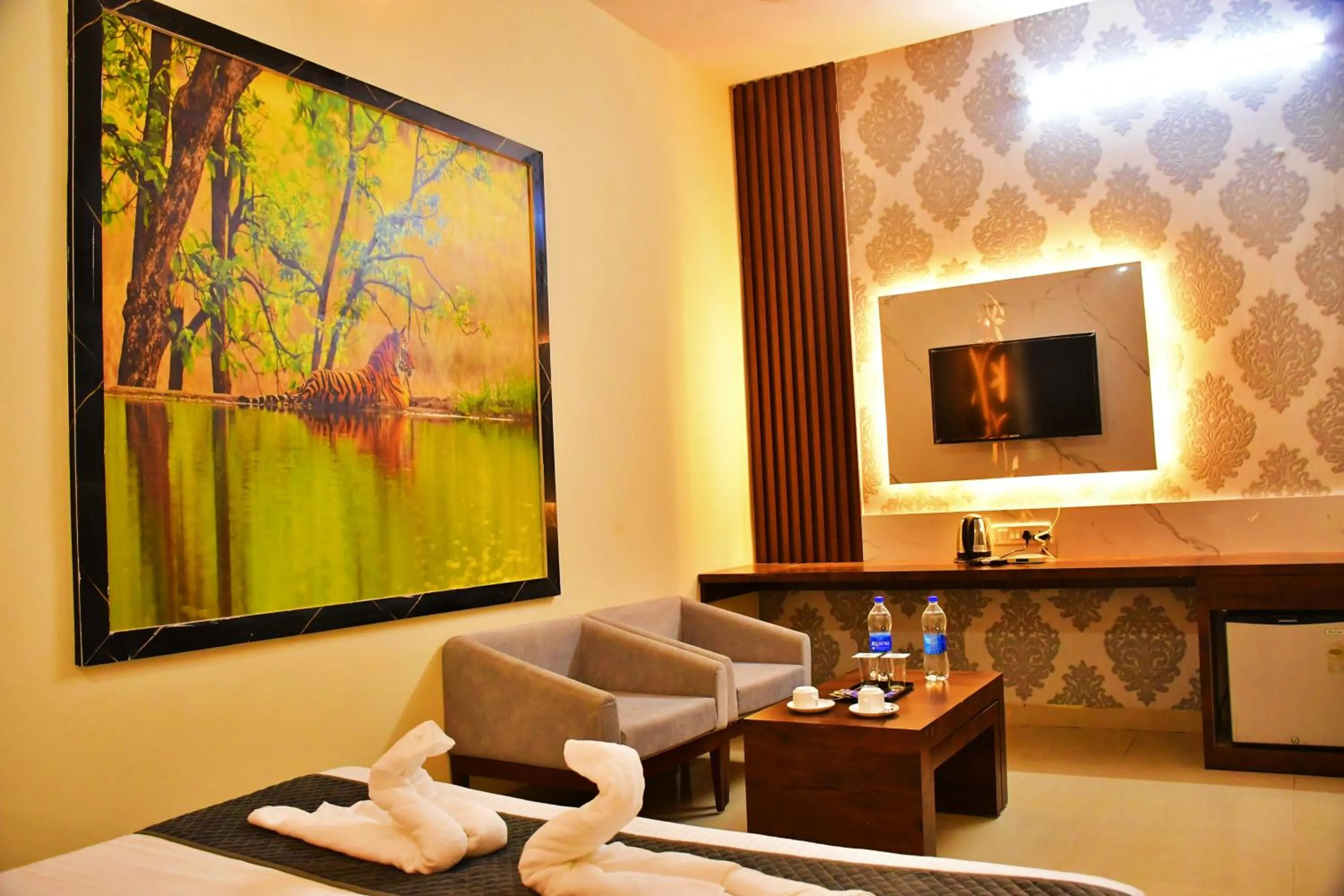 Seating area in Hotel Sanctuary Resort