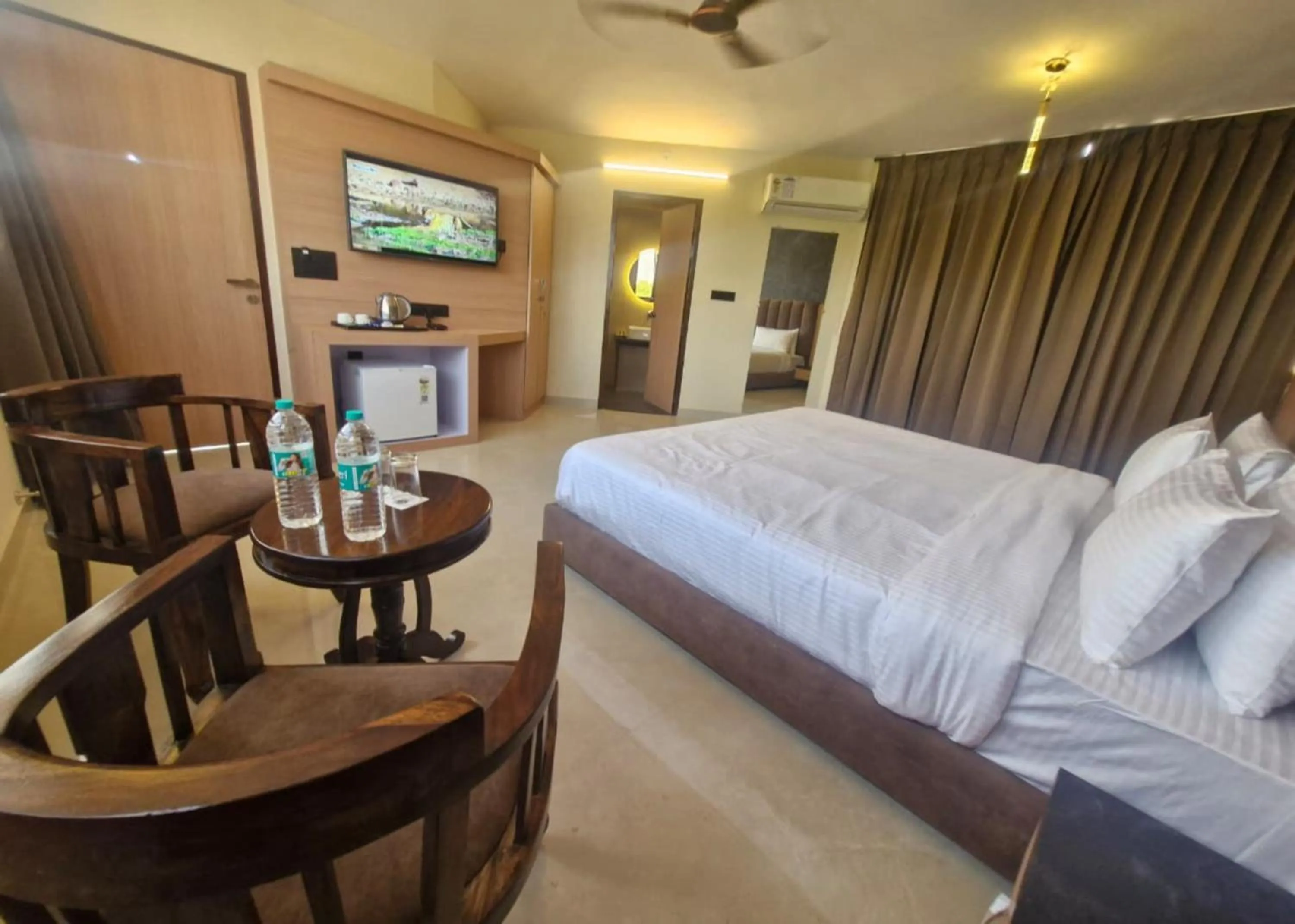 Bed in Hotel Sanctuary Resort