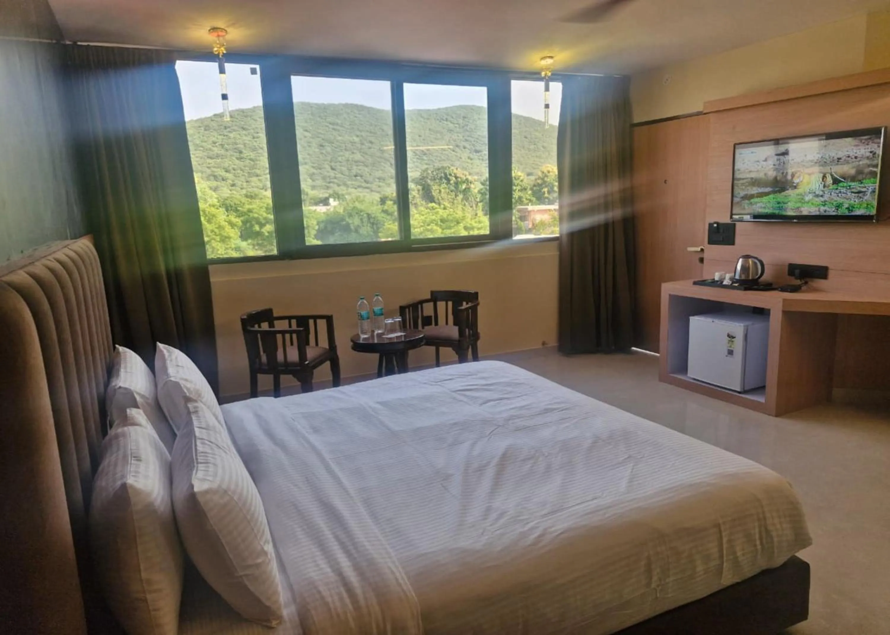 Bed in Hotel Sanctuary Resort