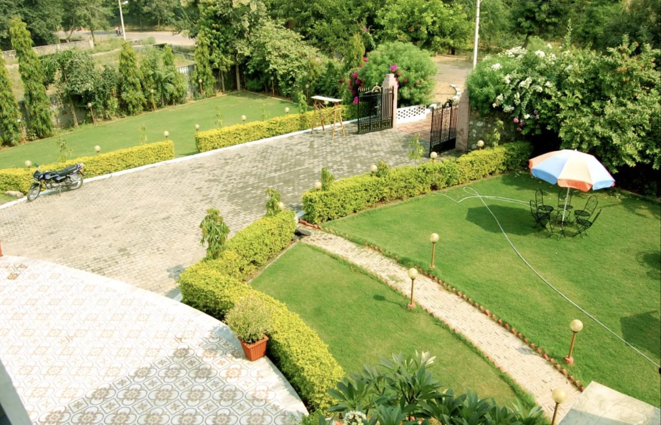 Garden in Hotel Sanctuary Resort