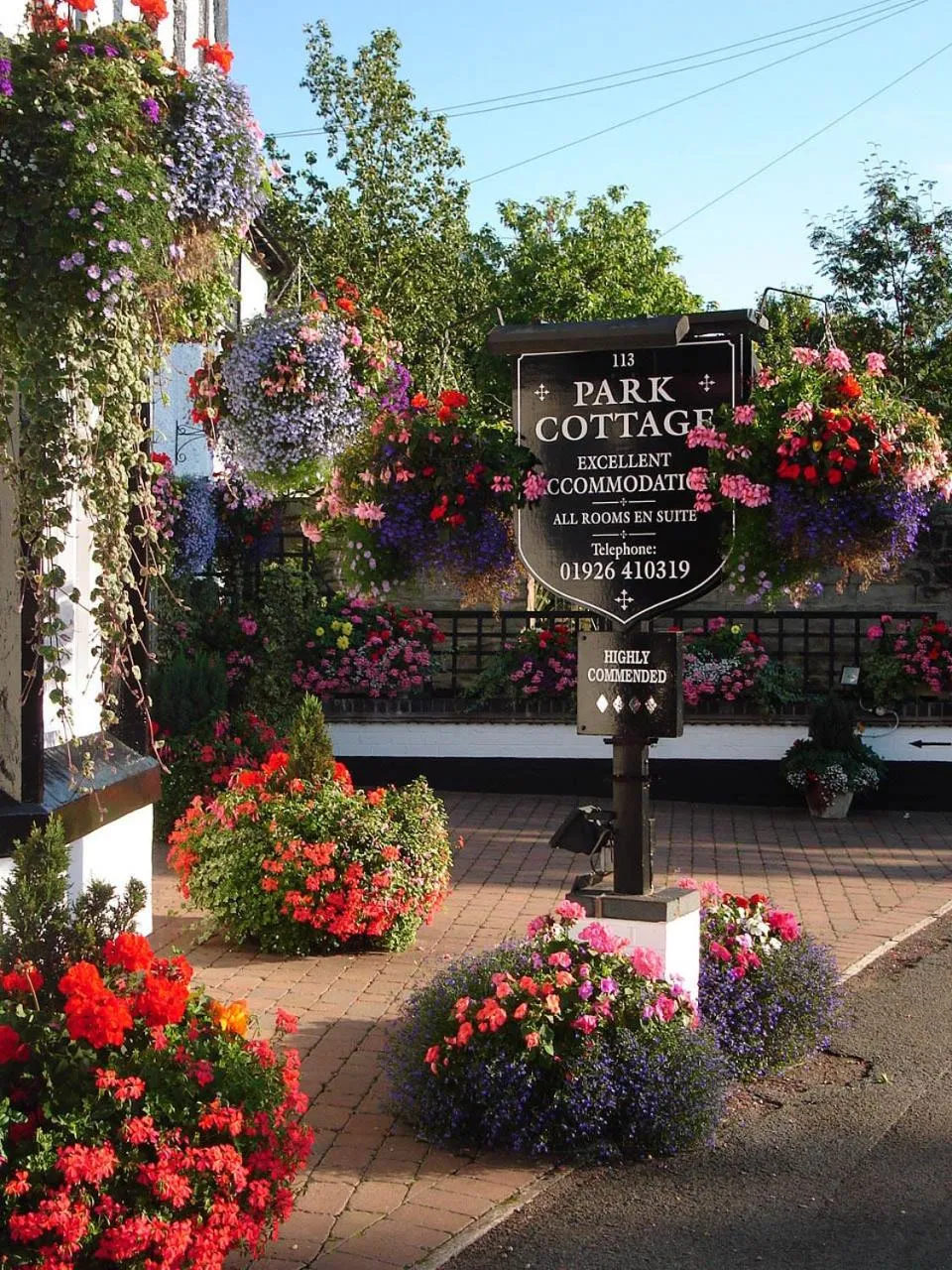 Facade/entrance in Park Cottage