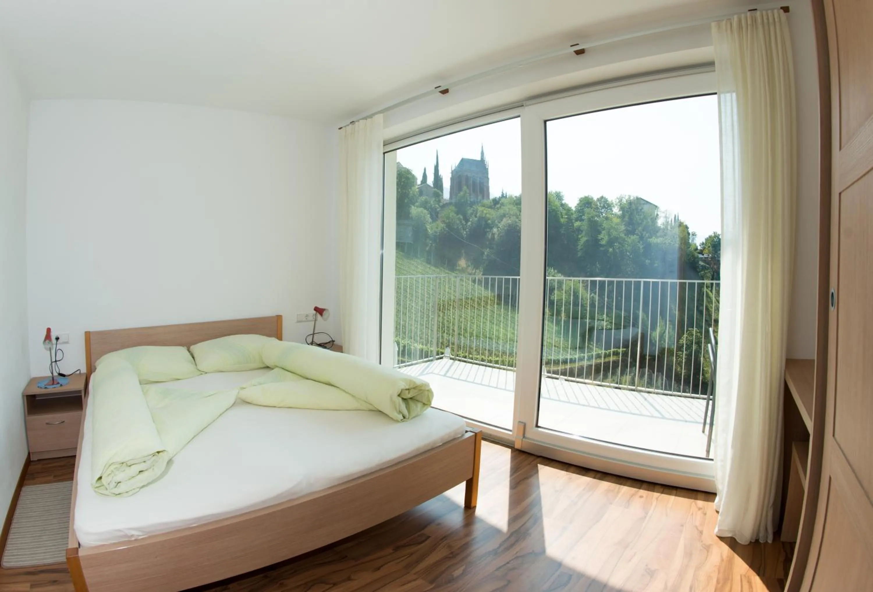 Balcony/Terrace, Bed in Residence Fiegl