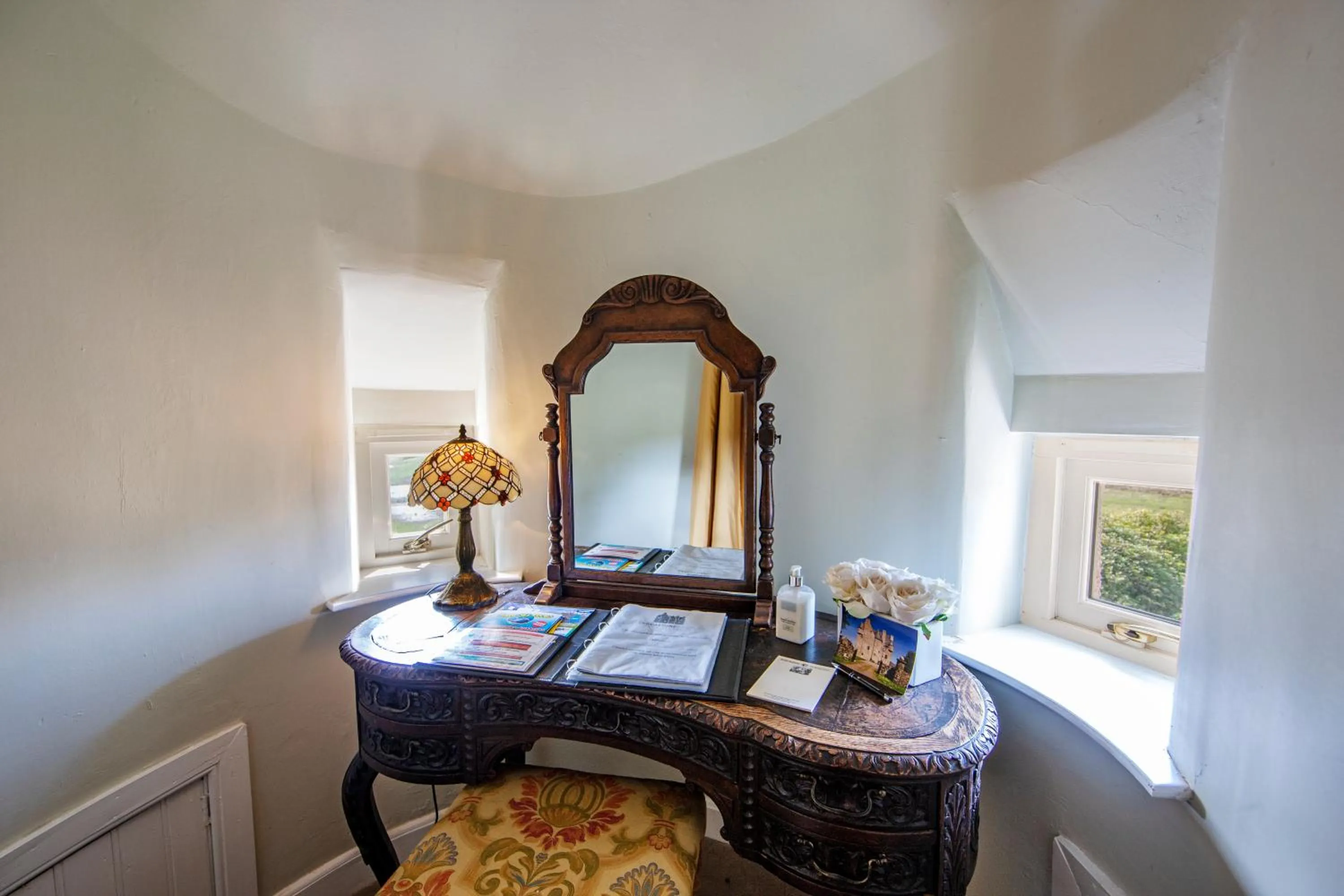 Bed in Barcaldine Castle
