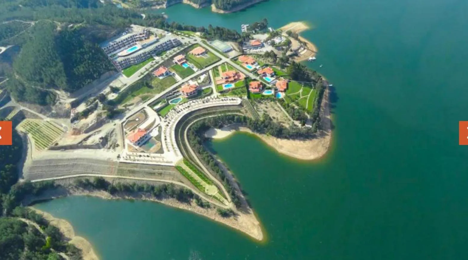 Bird's eye view in Apartamentos do Lago