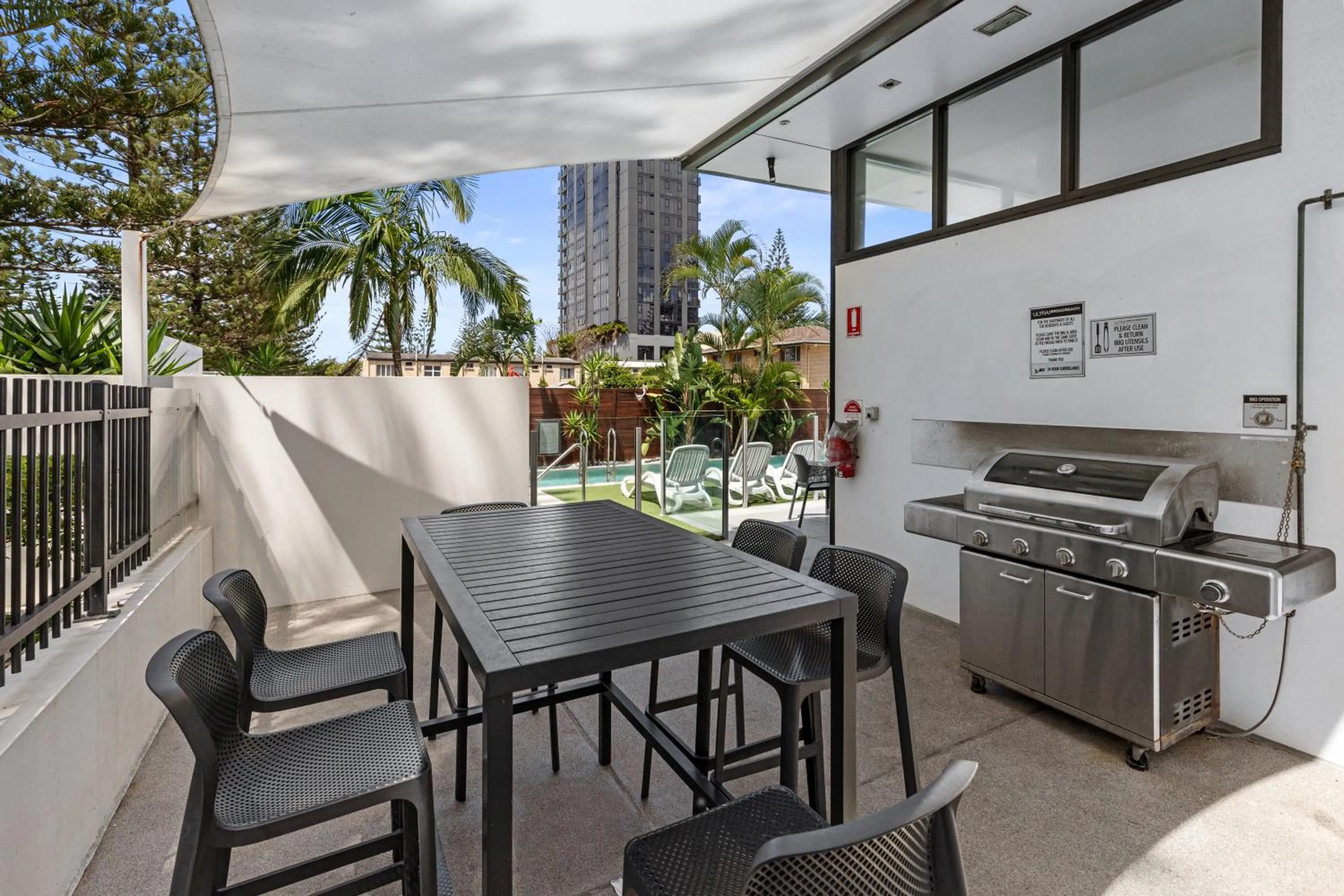 BBQ facilities in Ultra Broadbeach