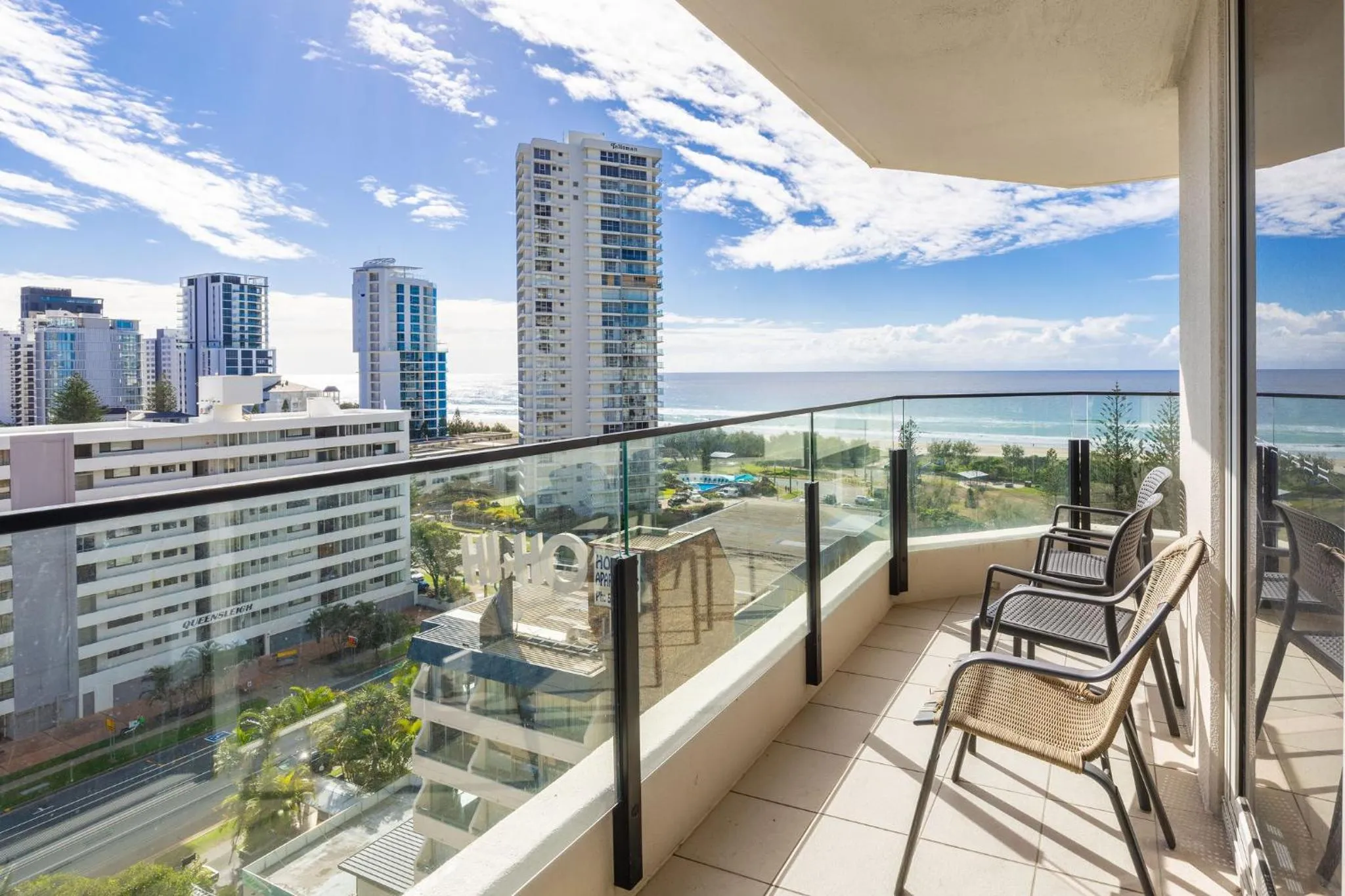 Balcony/Terrace in ULTIQA Beach Haven on Broadbeach