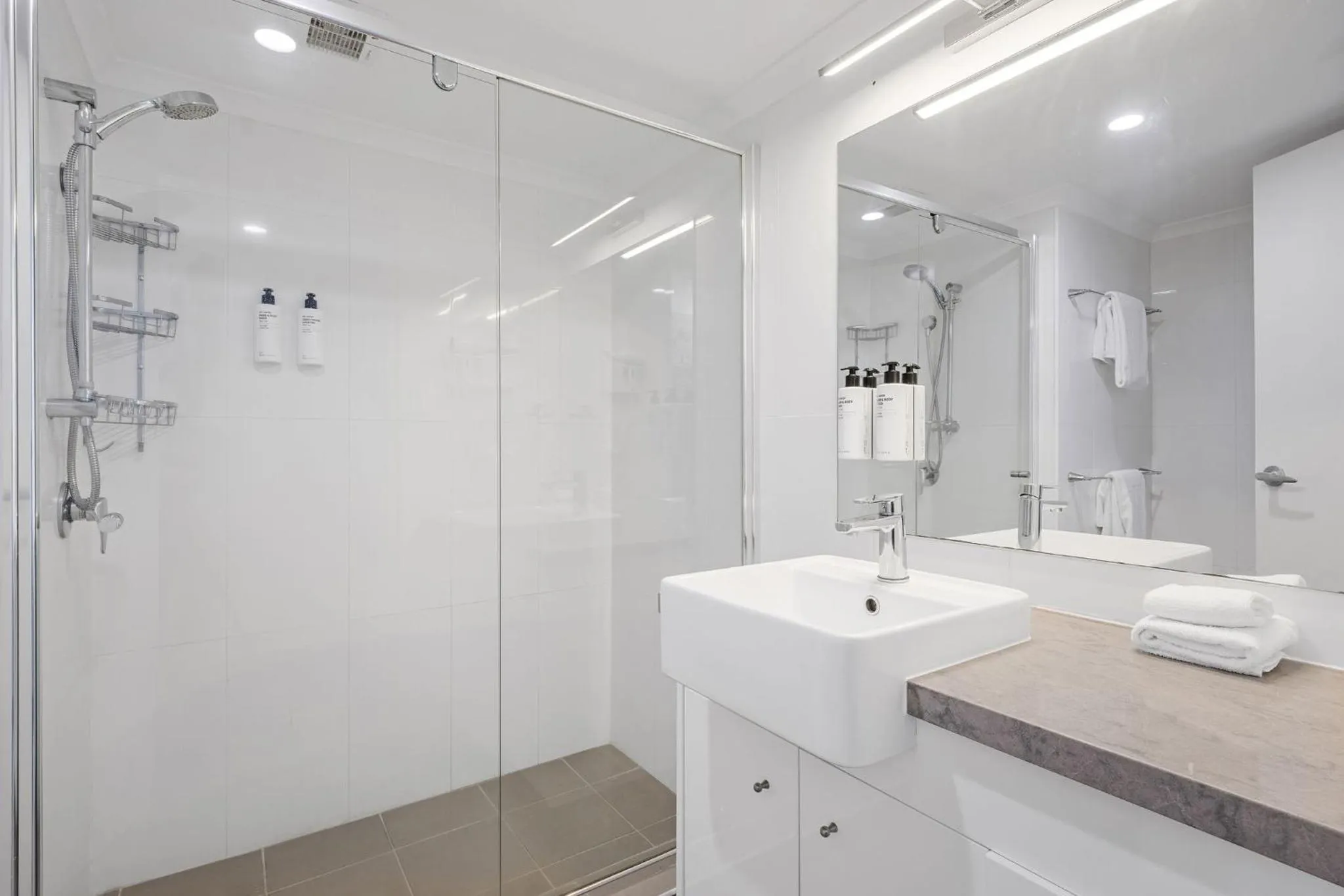 Bathroom in ULTIQA Beach Haven on Broadbeach