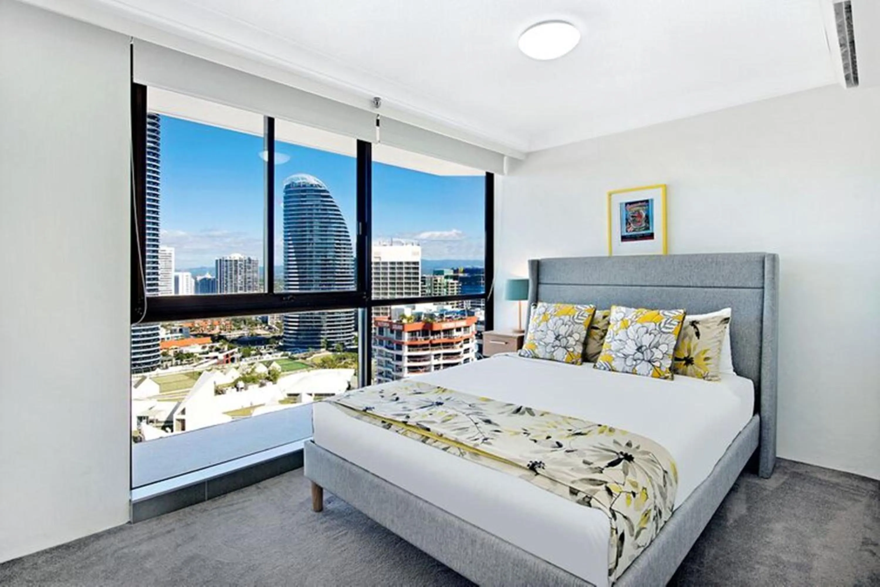 Bedroom, Bed in ULTIQA Beach Haven on Broadbeach