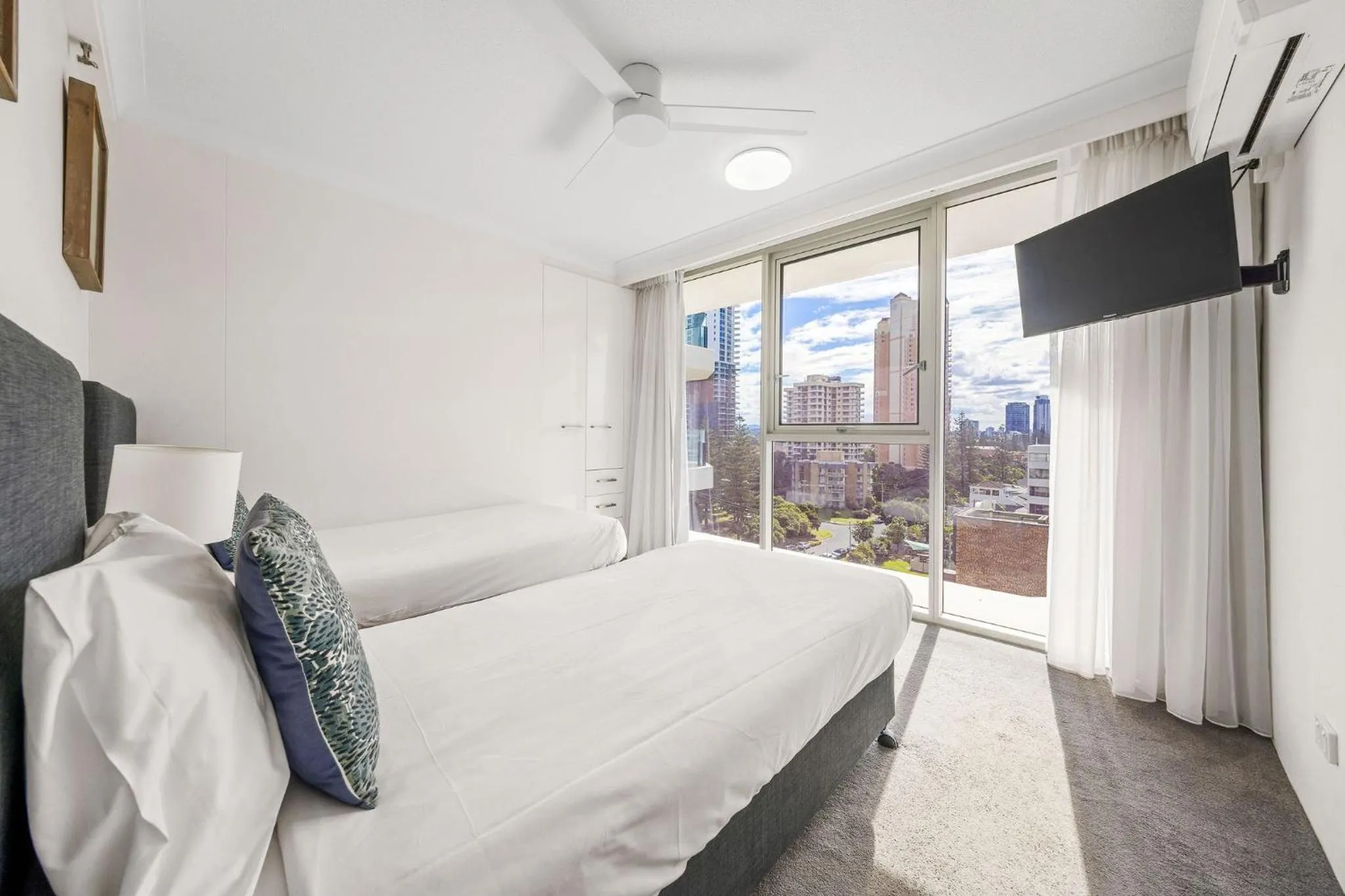Bedroom, Bed in ULTIQA Beach Haven on Broadbeach