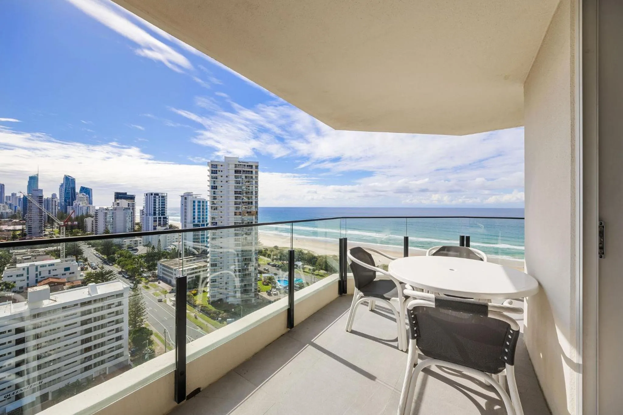 Sea view in ULTIQA Beach Haven on Broadbeach