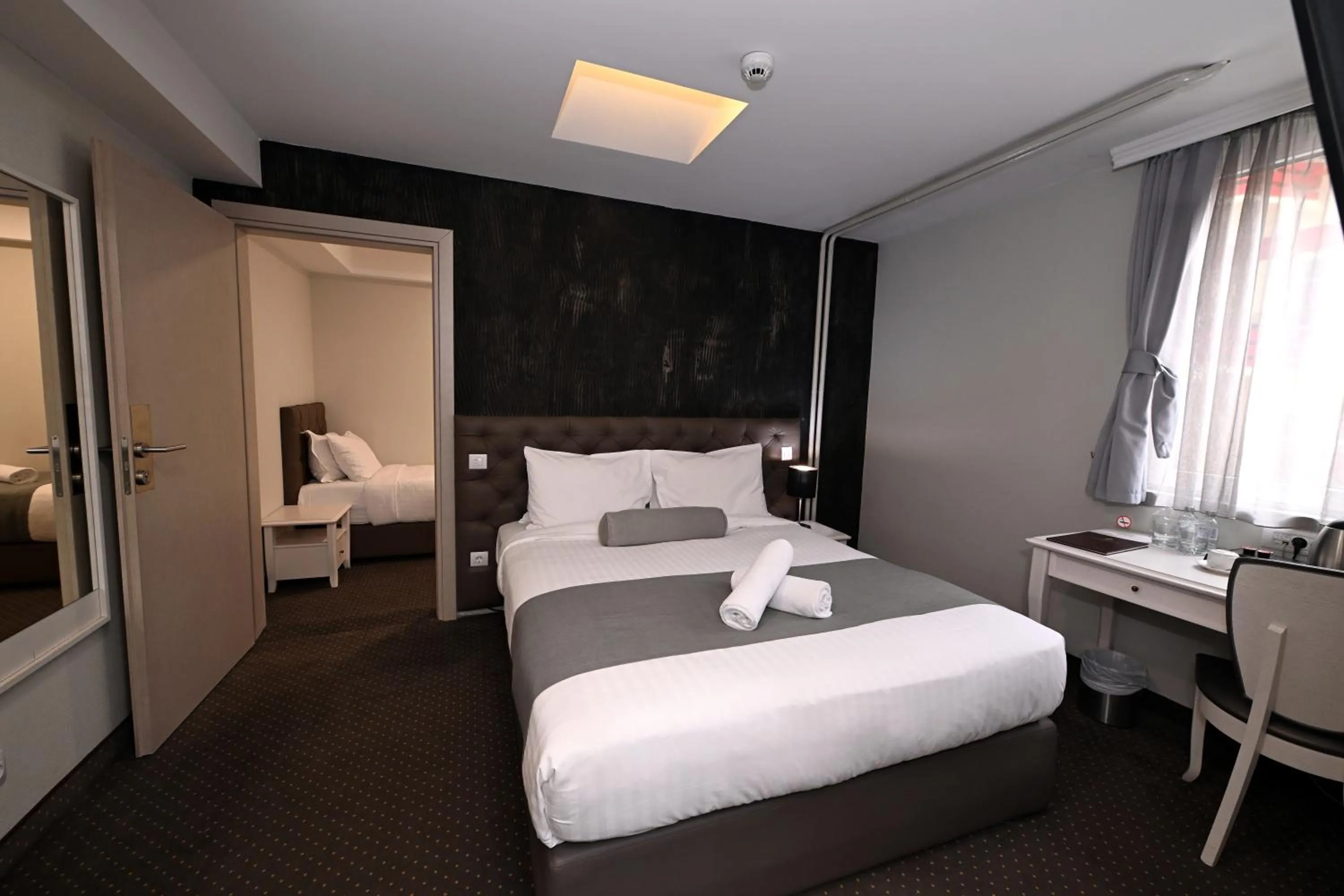 Bed in Hotel Alexandar II