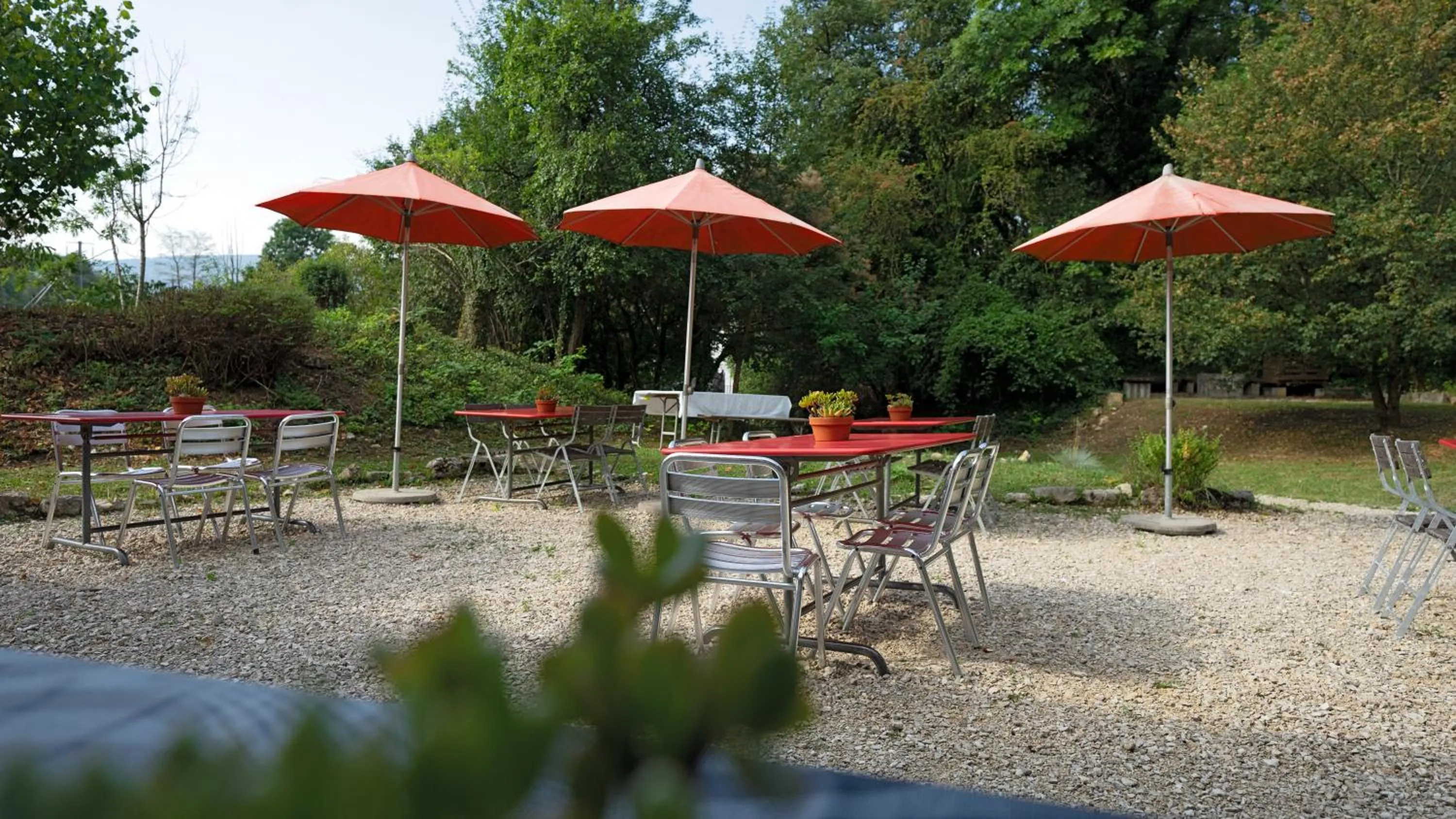 Balcony/Terrace in Delémont Youth Hostel