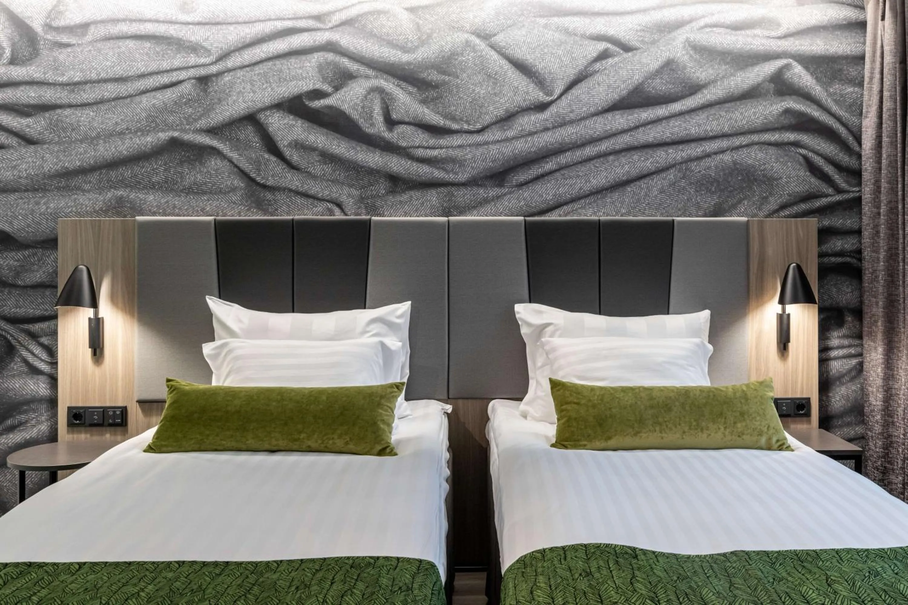 Bedroom, Bed in Scandic Pasila