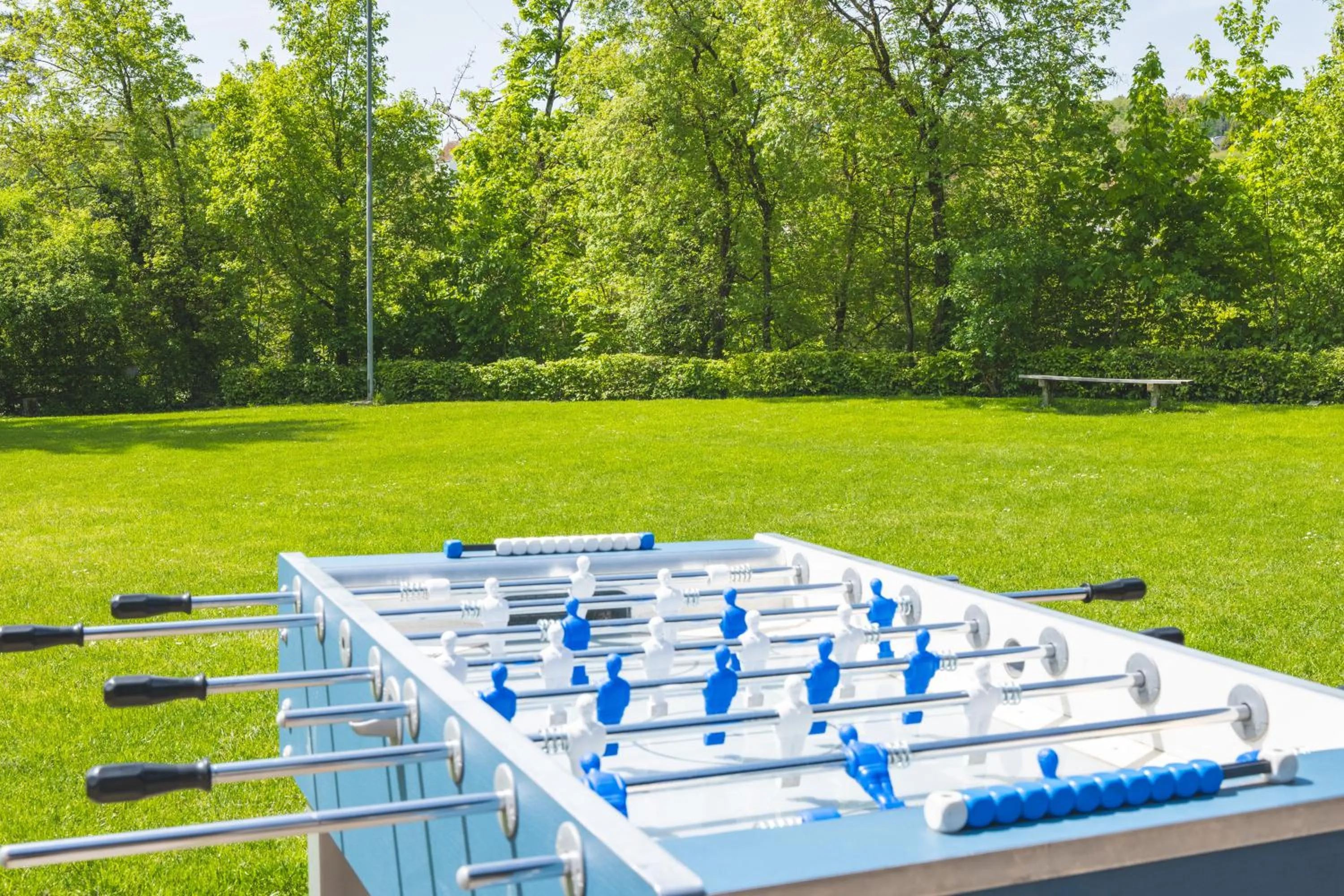 Garden in Brugg Youth Hostel