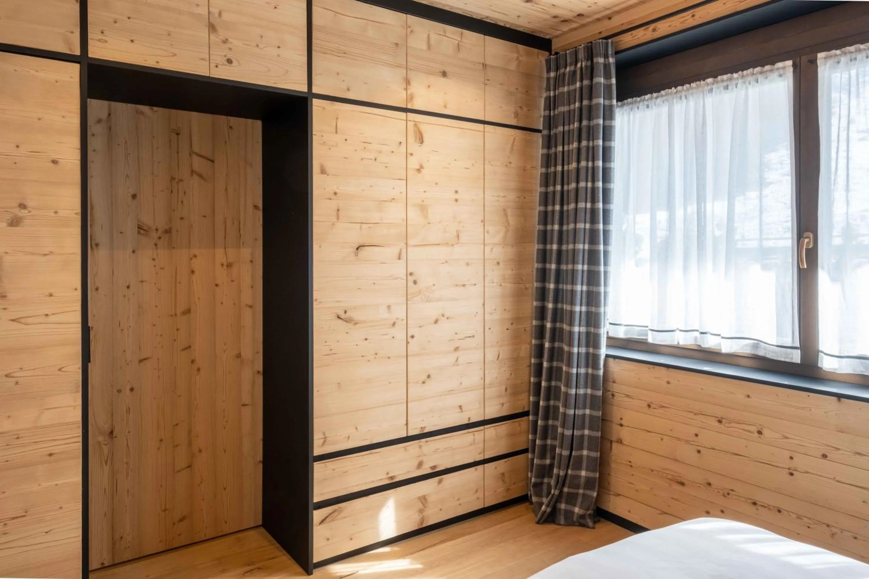 Bedroom, Bed in Residence Salvan