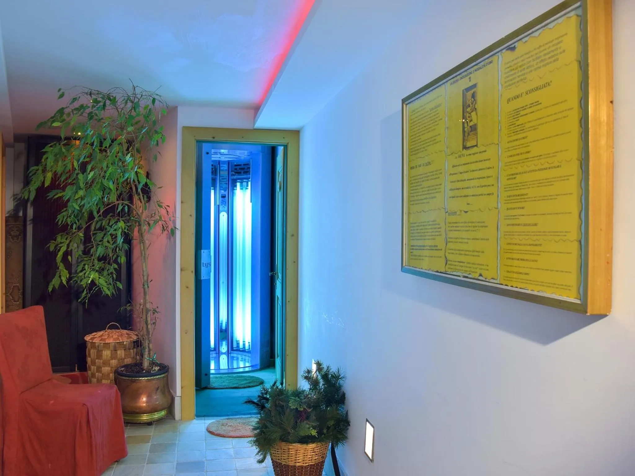 Spa and wellness centre/facilities in Residence Salvan