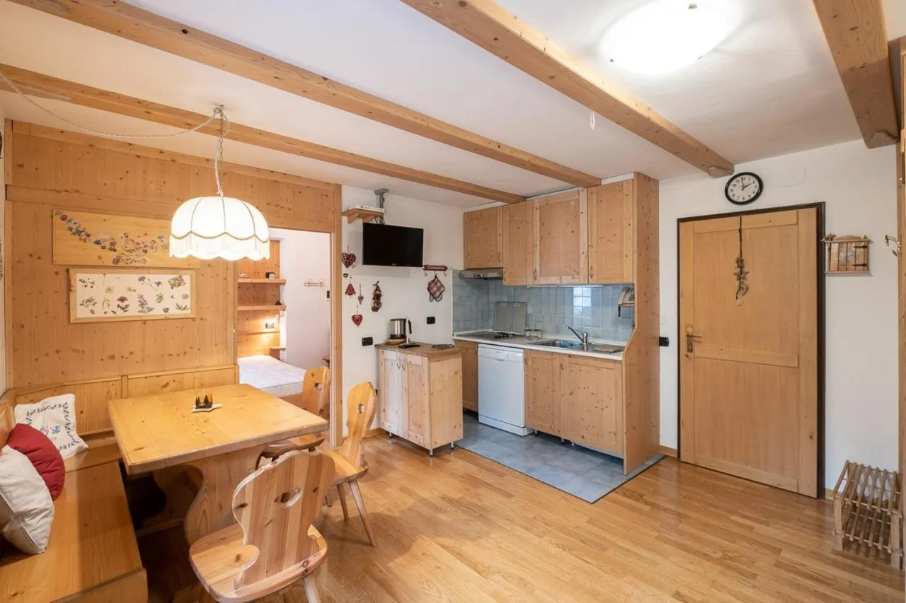 Kitchen or kitchenette in Residence Salvan