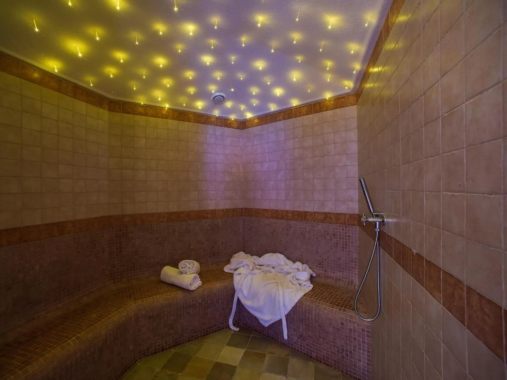 Steam room in Residence Salvan