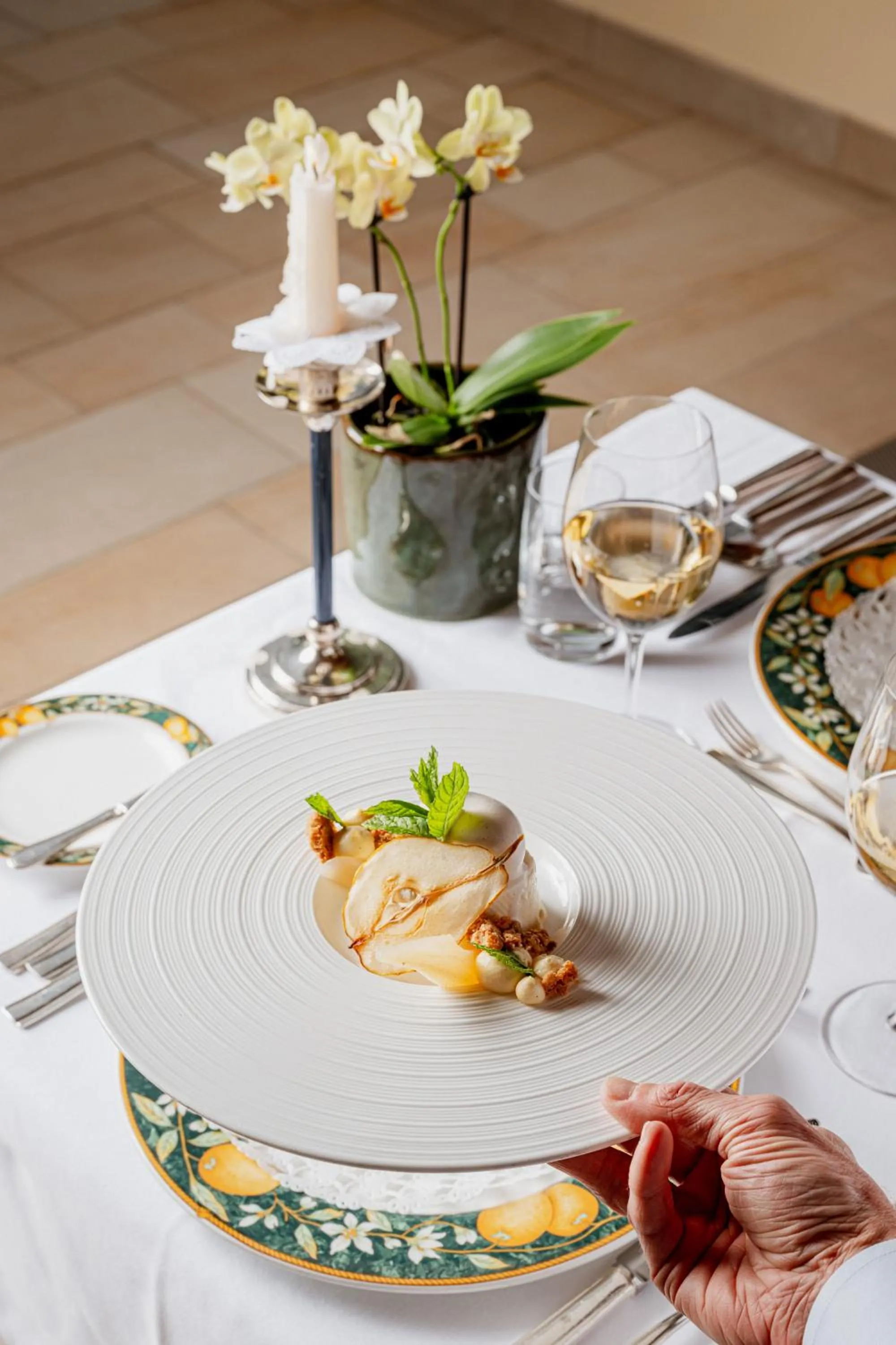 Restaurant/places to eat in Hotel Mignon Meran Park & Spa