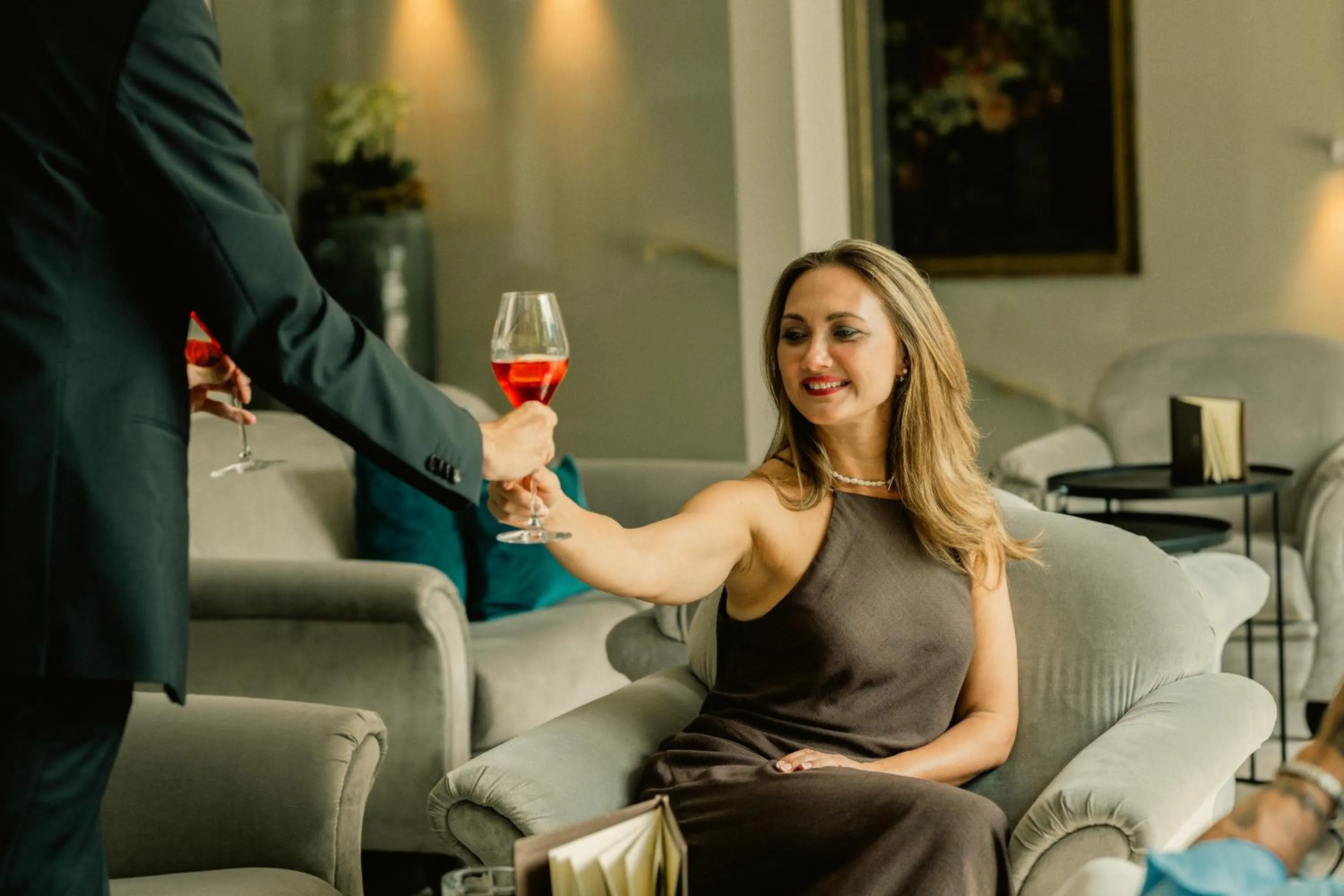 Lounge or bar in Hotel Mignon Meran Park & Spa