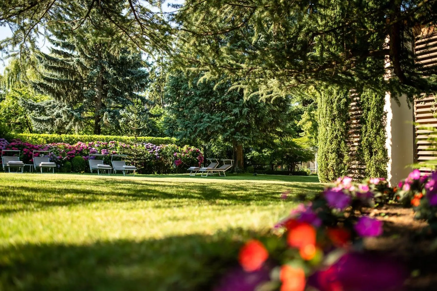 Garden in Hotel Mignon Meran Park & Spa