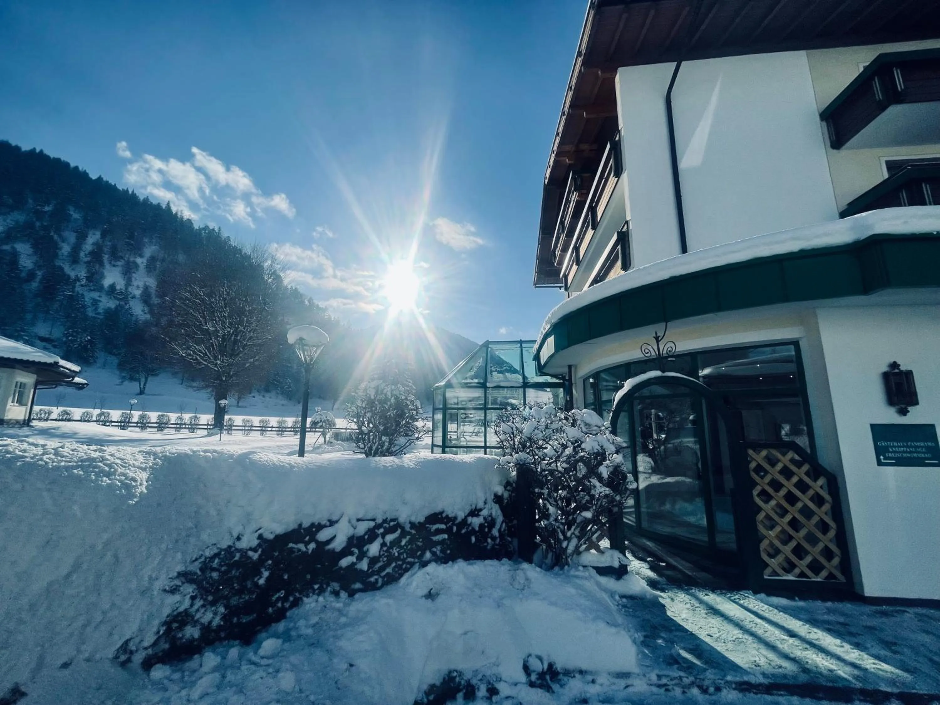 Natural landscape in Unser Berghof