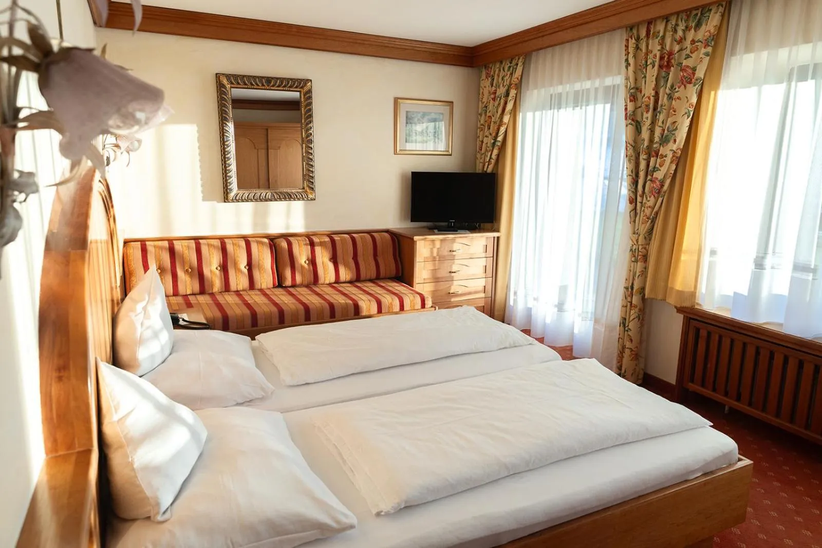 Bed in Unser Berghof