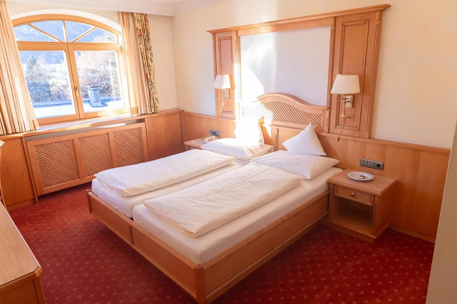 Bed in Unser Berghof