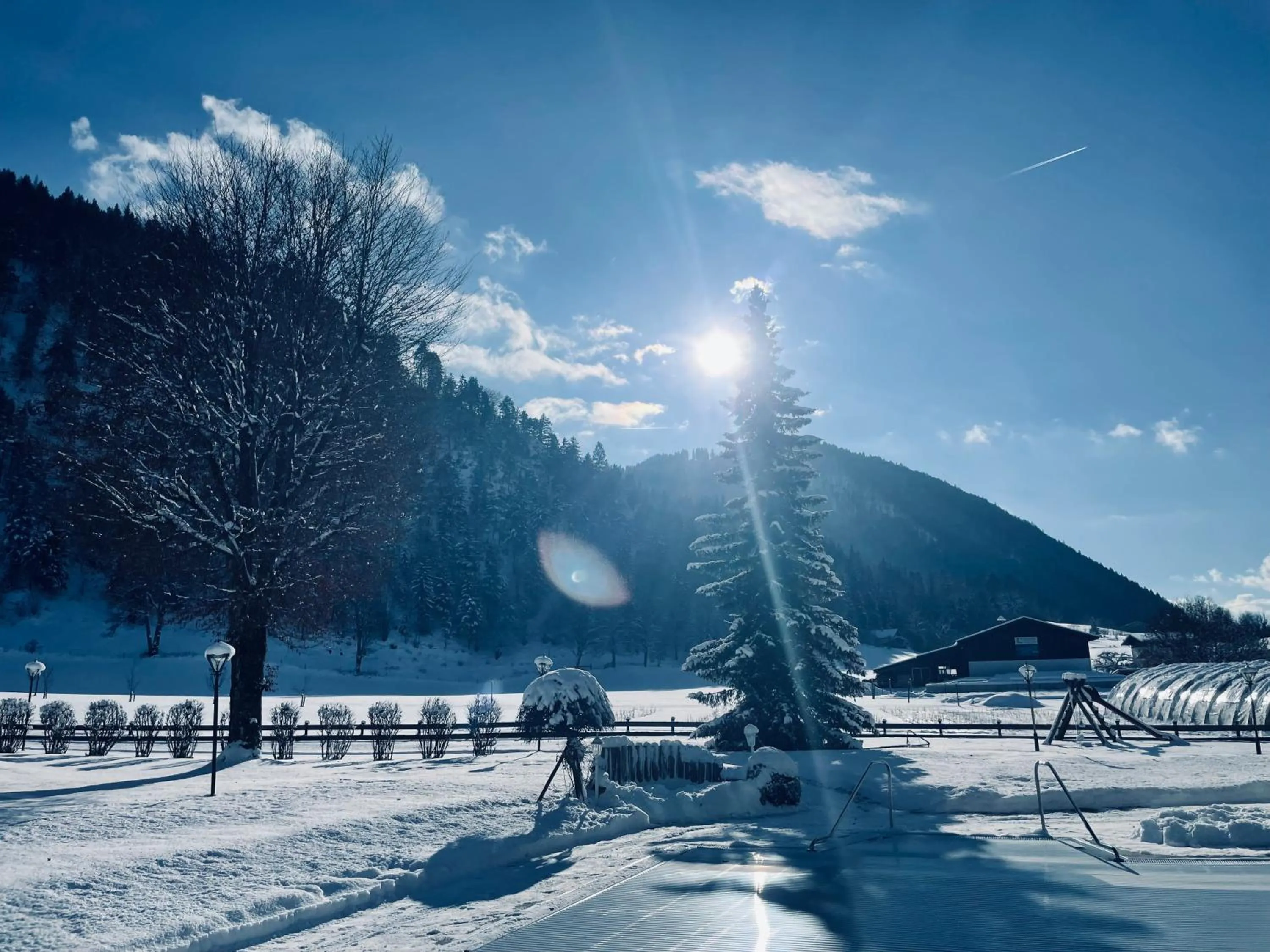 Winter in Unser Berghof