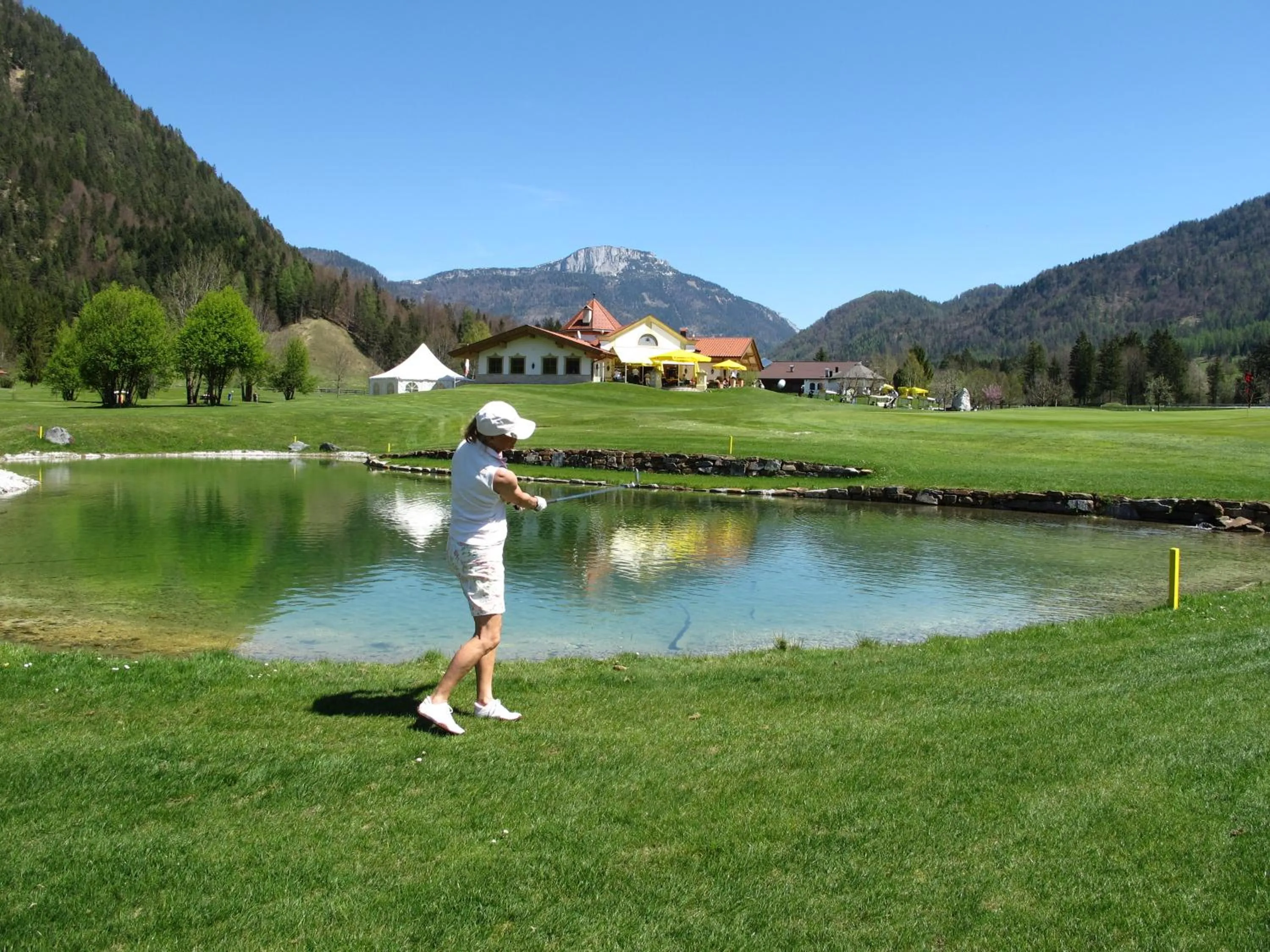 Golfcourse in Unser Berghof