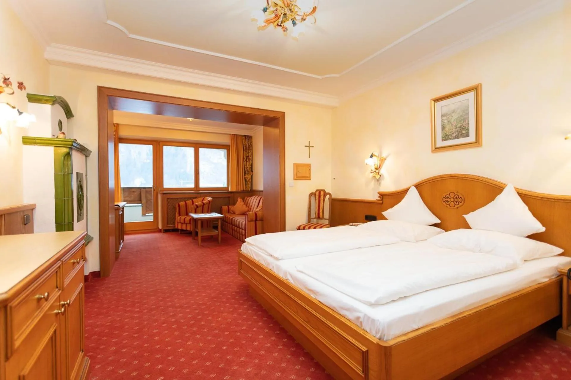 Photo of the whole room, Bed in Unser Berghof